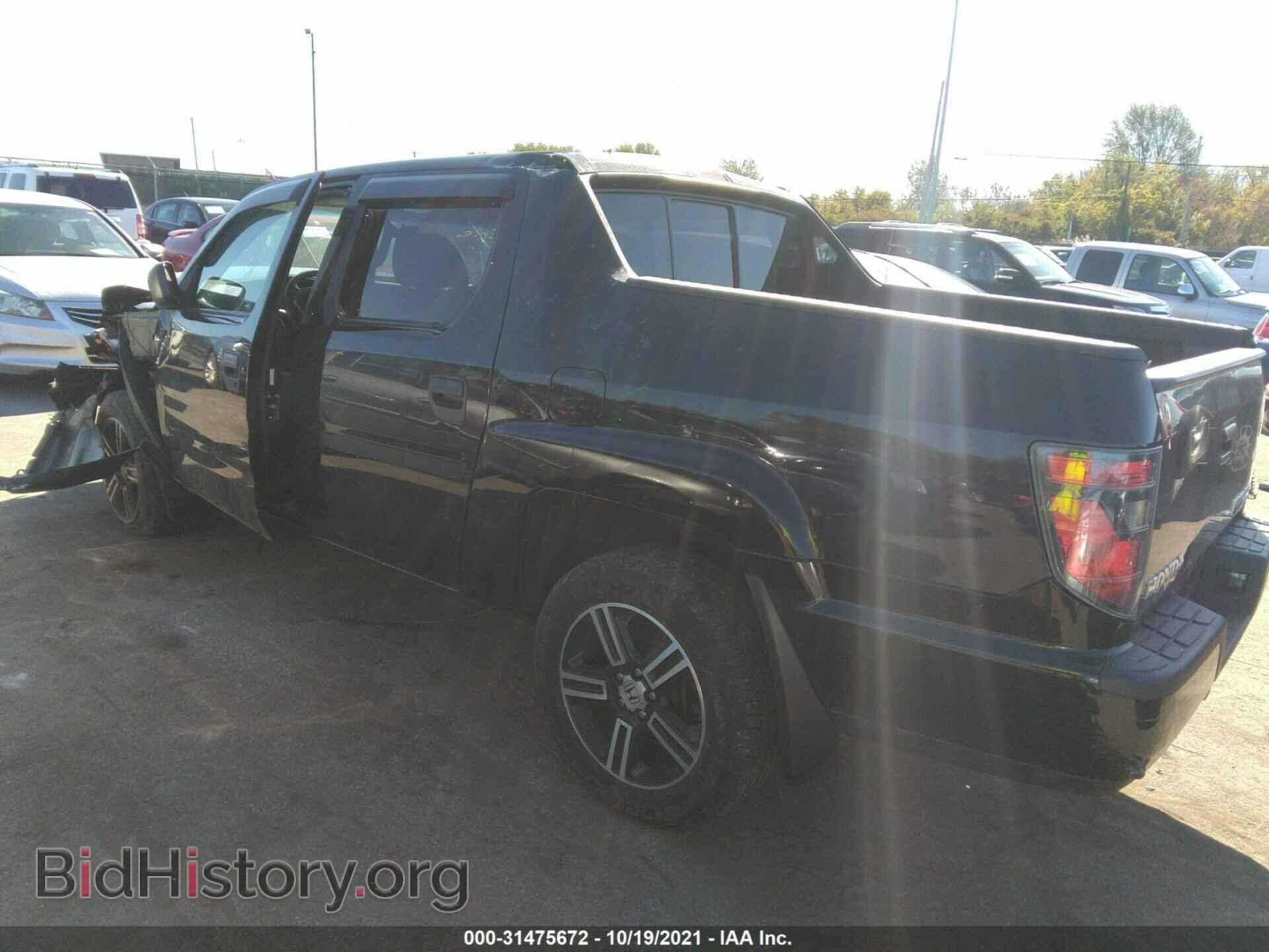 2012 HONDA RIDGELINE - VIN: 5FPYK1F73CB001843 - Фото 3