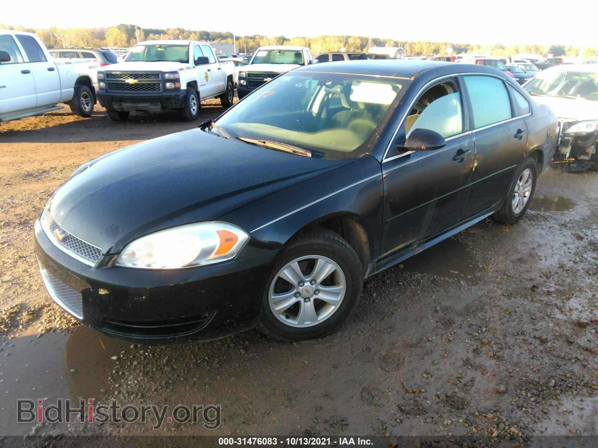 2012 CHEVROLET IMPALA - VIN: 2G1WF5E34C1228447 - Фото 2