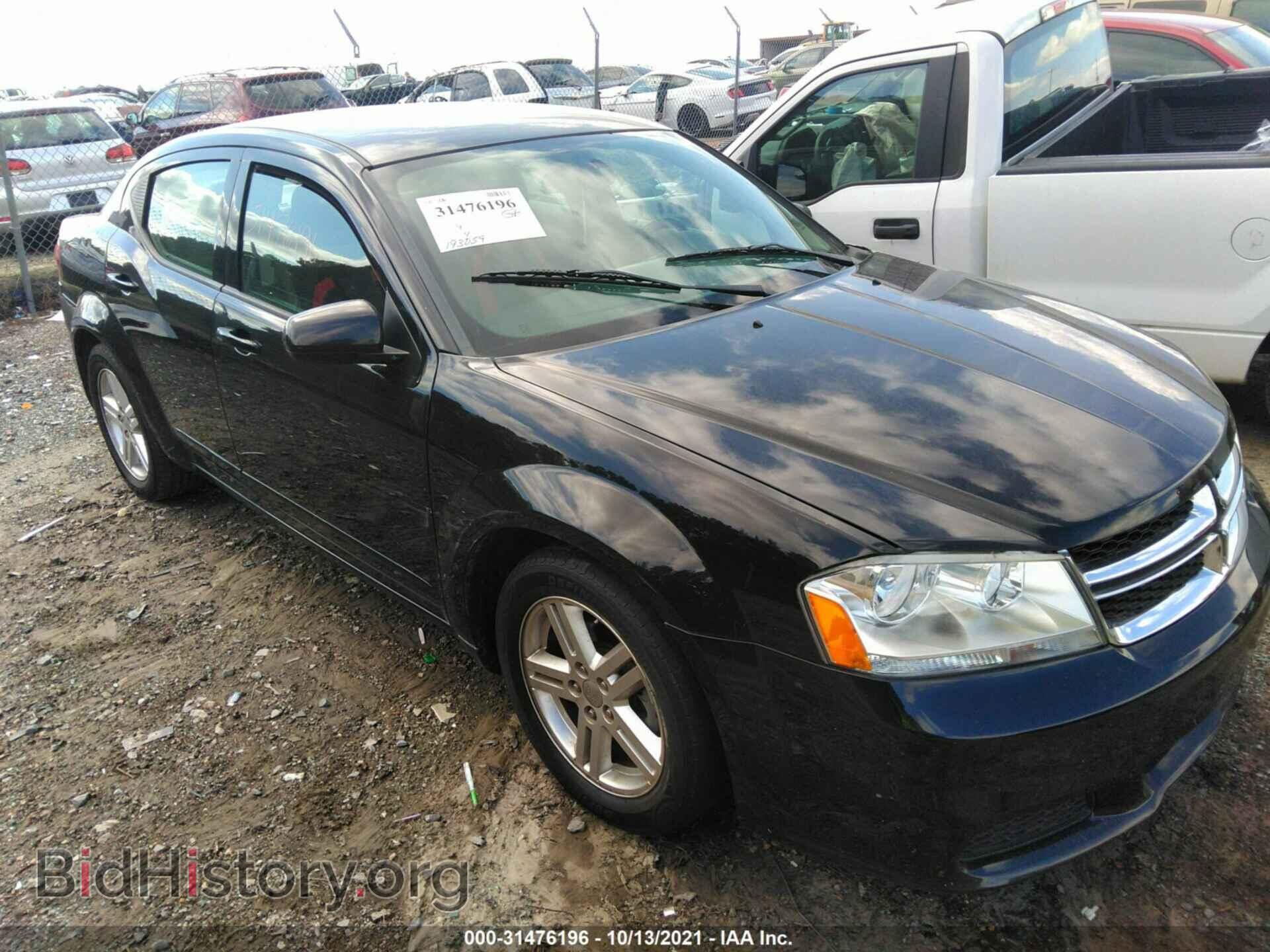 Photo 1C3CDZCB6CN163492 - DODGE AVENGER 2012