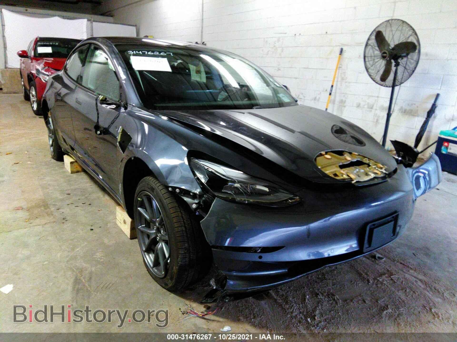 Photo 5YJ3E1EA4MF042619 - TESLA MODEL 3 2021