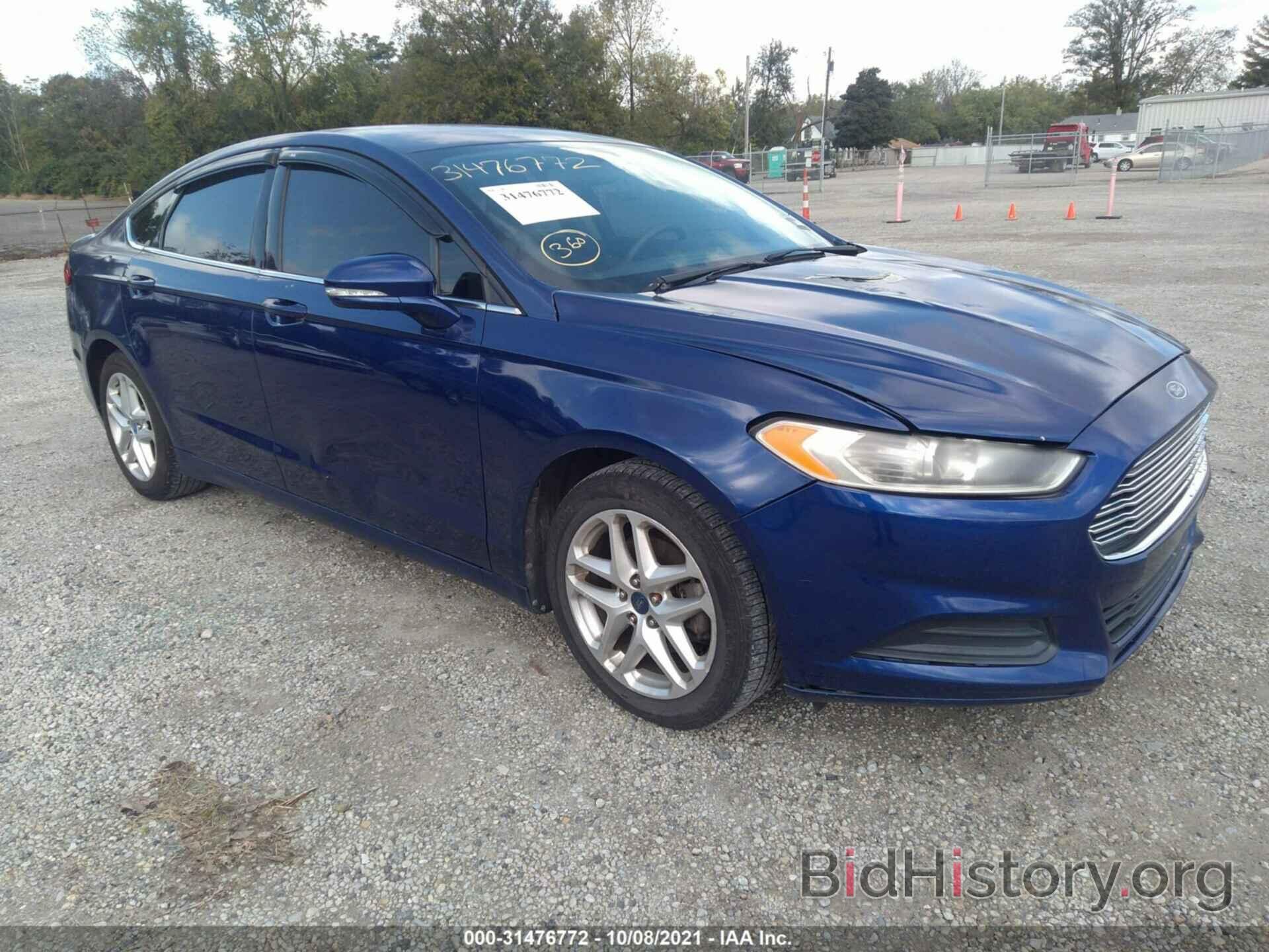 Photo 3FA6P0H74DR236668 - FORD FUSION 2013