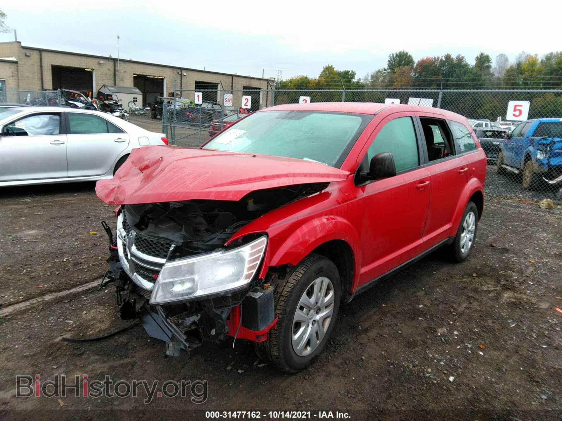 2014 DODGE JOURNEY - VIN: 3C4PDCAB8ET220954 - Photo 2