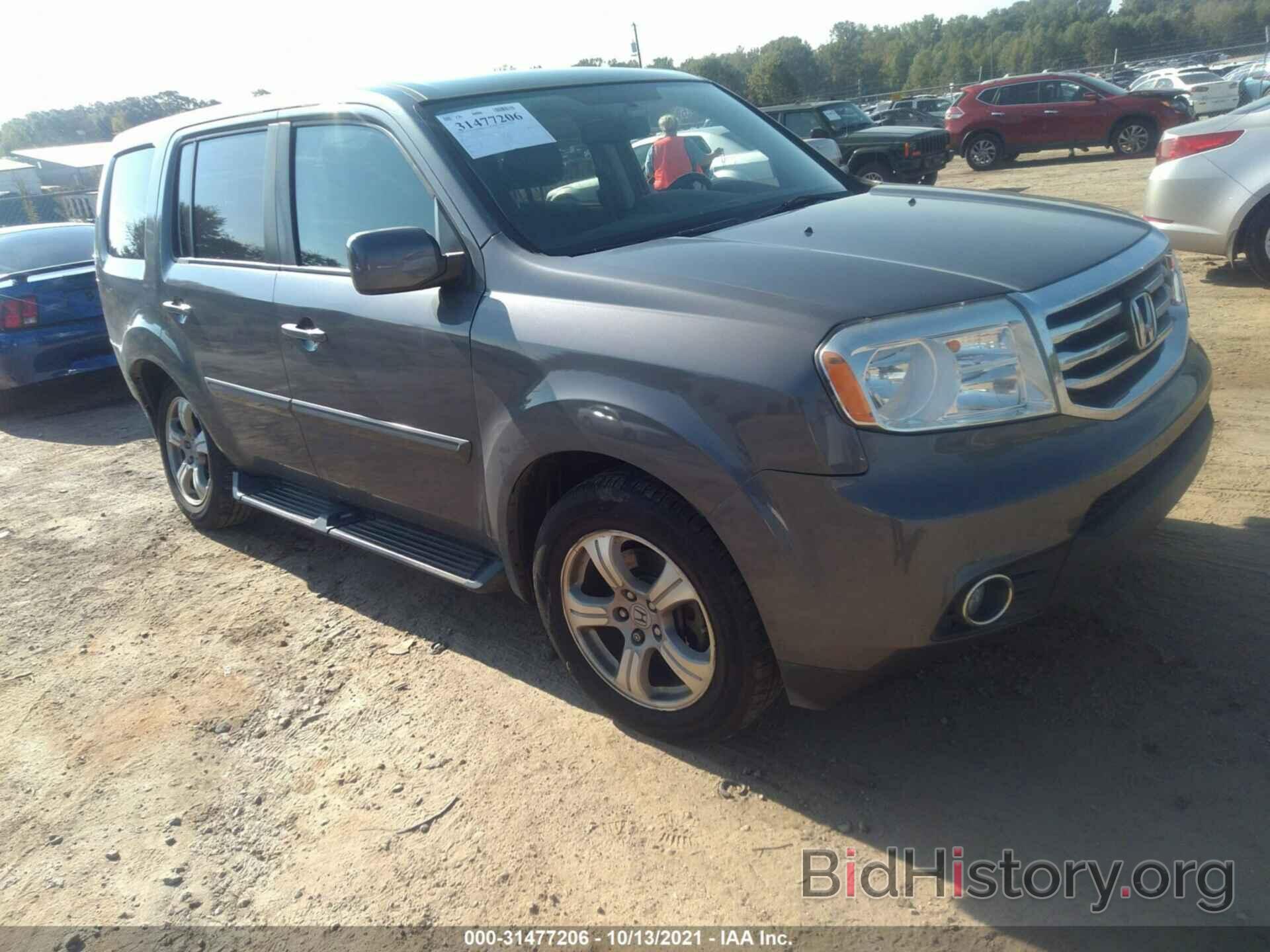 Фотография 5FNYF3H5XEB016198 - HONDA PILOT 2014