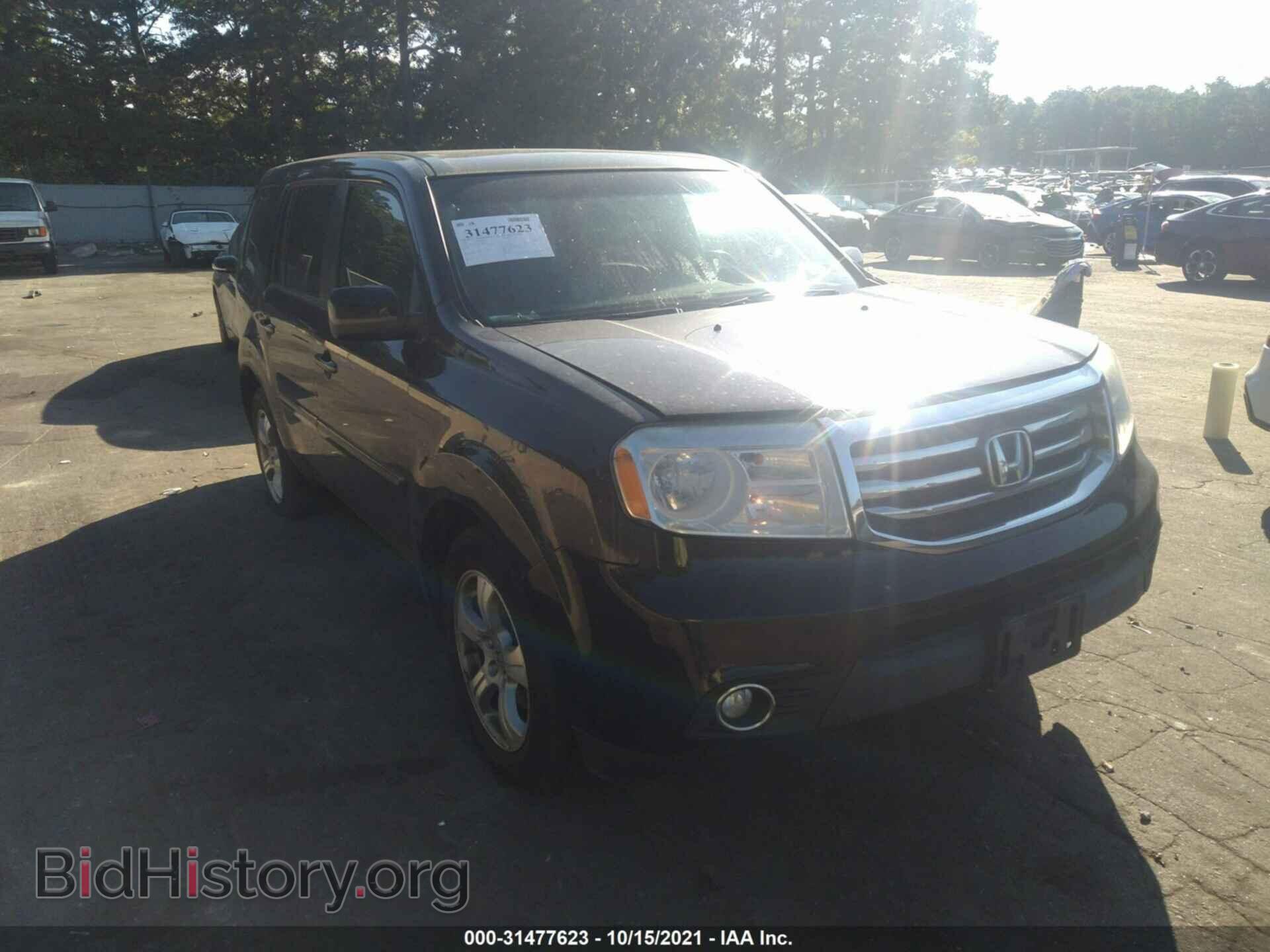 Фотография 5FNYF4H53CB074916 - HONDA PILOT 2012