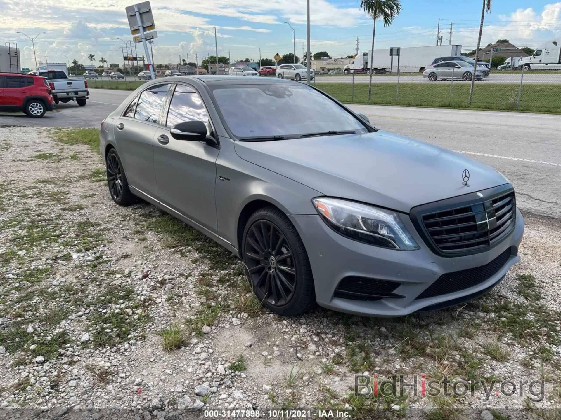 Photo WDDUG8CB3GA214239 - MERCEDES-BENZ S-CLASS 2016