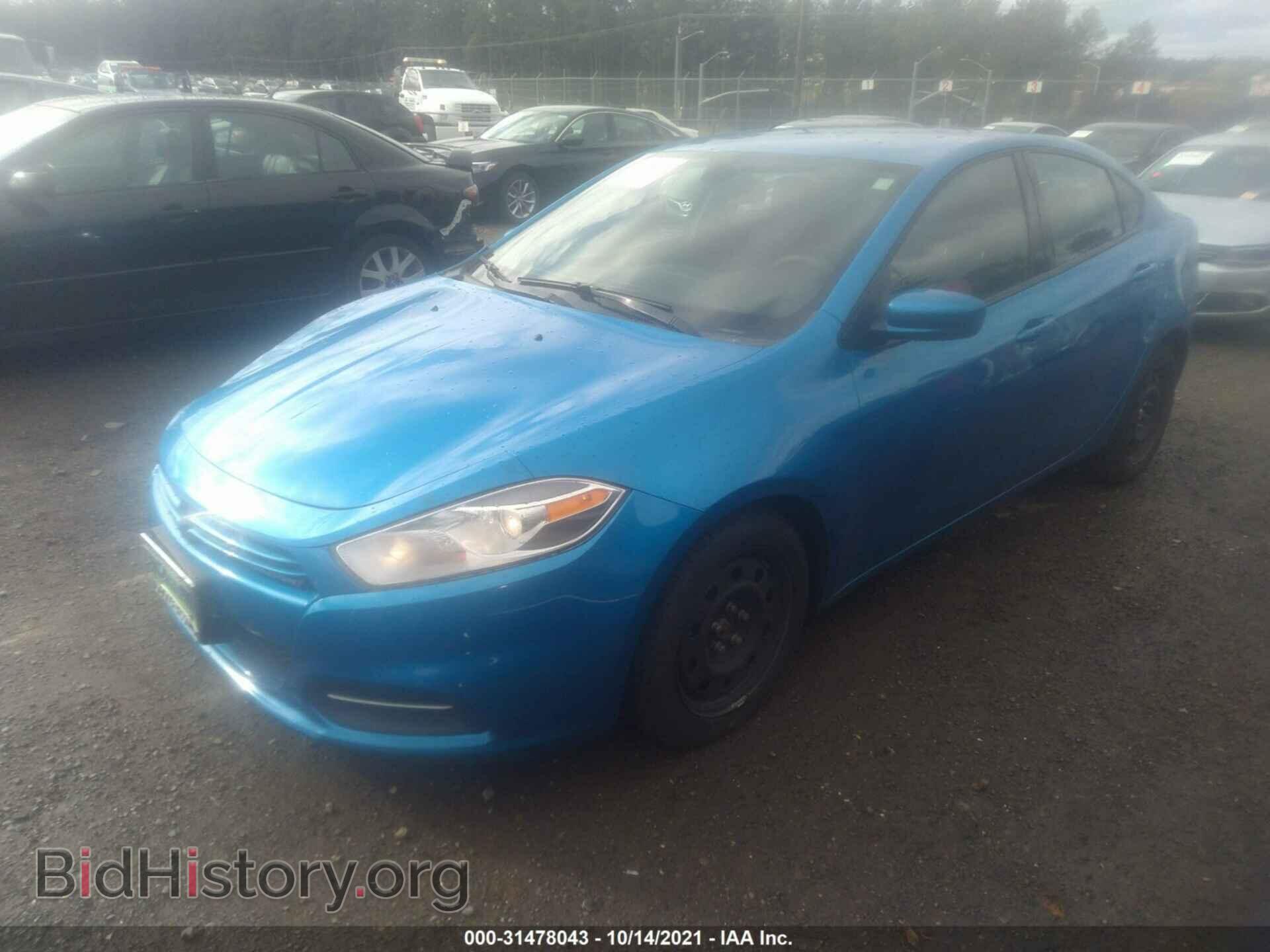 2016 DODGE DART - VIN: 1C3CDFAA6GD540844 - Фото 2