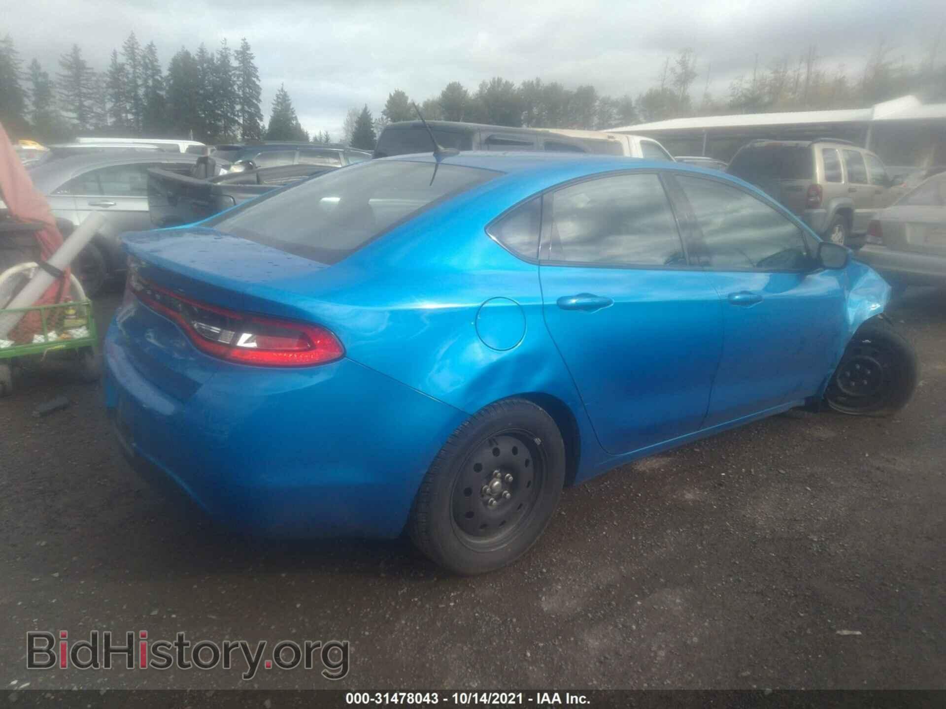 2016 DODGE DART - VIN: 1C3CDFAA6GD540844 - Фото 4