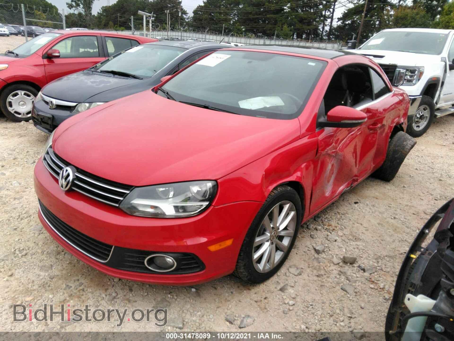 2012 VOLKSWAGEN EOS - VIN: WVWBW7AHXCV006609 - Фото 2
