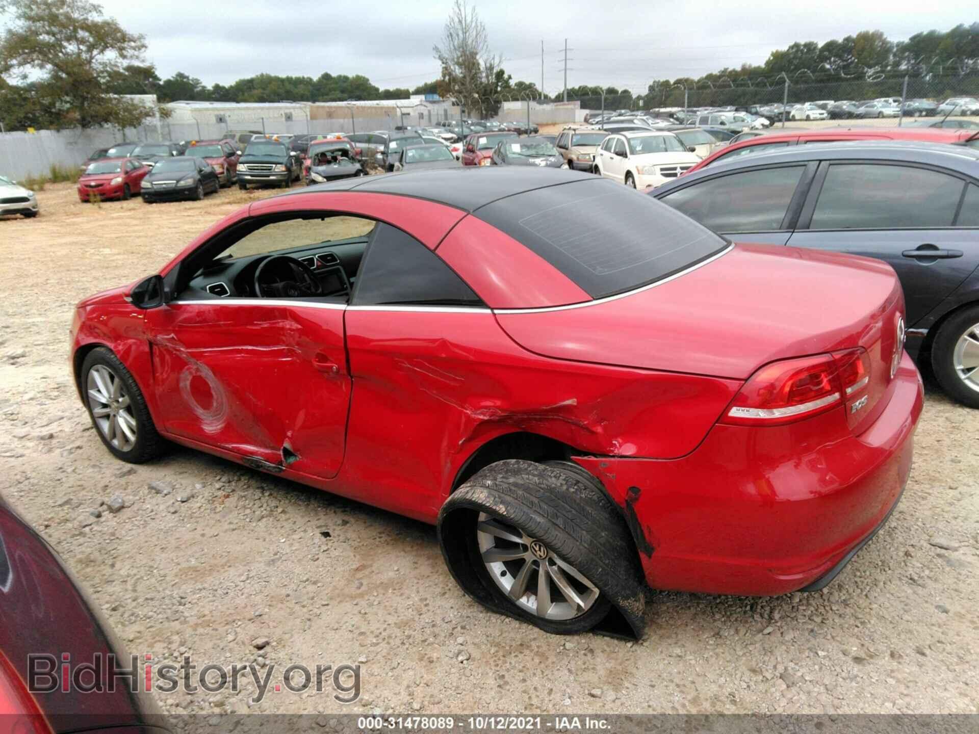 2012 VOLKSWAGEN EOS - VIN: WVWBW7AHXCV006609 - Фото 6
