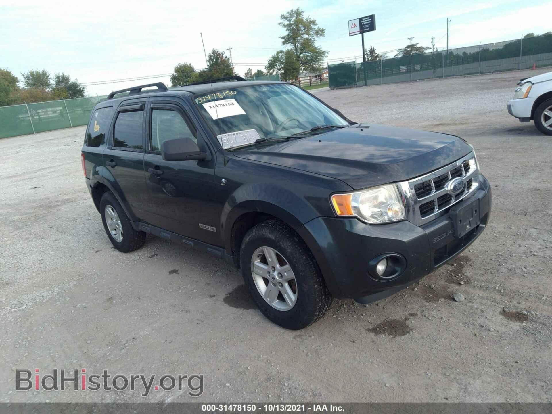 Photo 1FMCU59H48KB58652 - FORD ESCAPE 2008