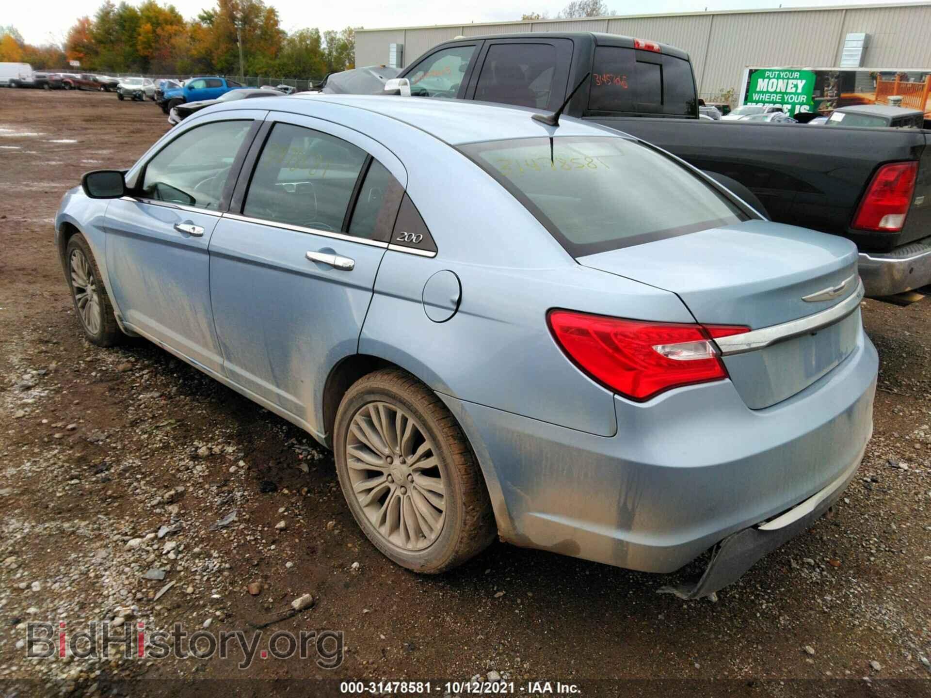 2012 CHRYSLER 200 - VIN: 1C3CCBCB6CN308539 - Фото 3