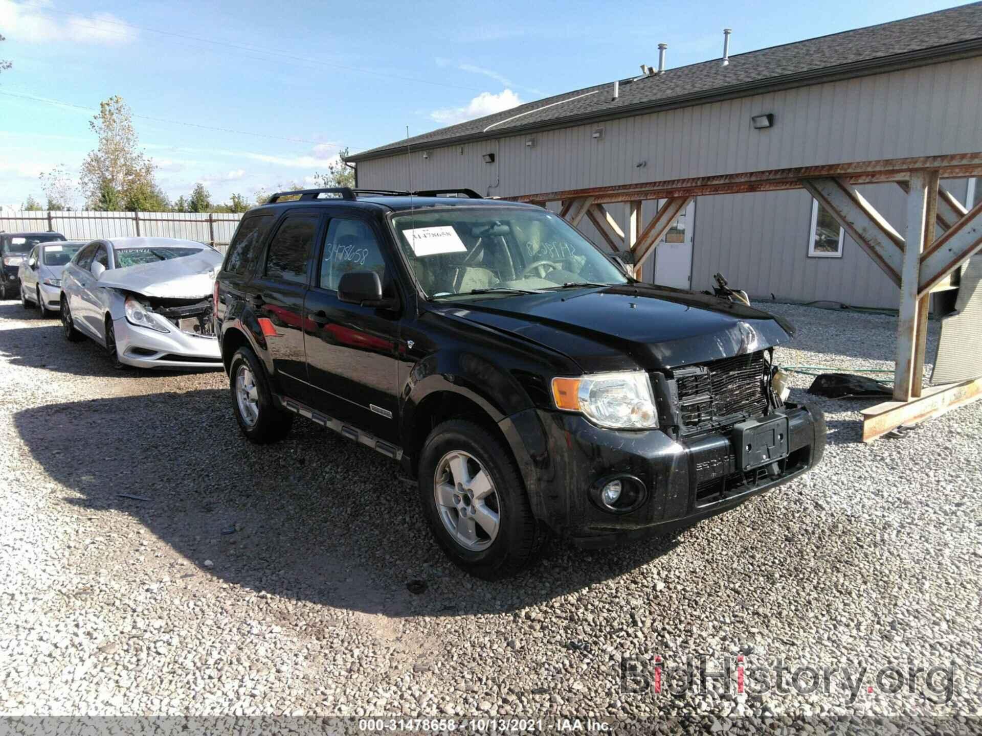 Photo 1FMCU93118KA50587 - FORD ESCAPE 2008