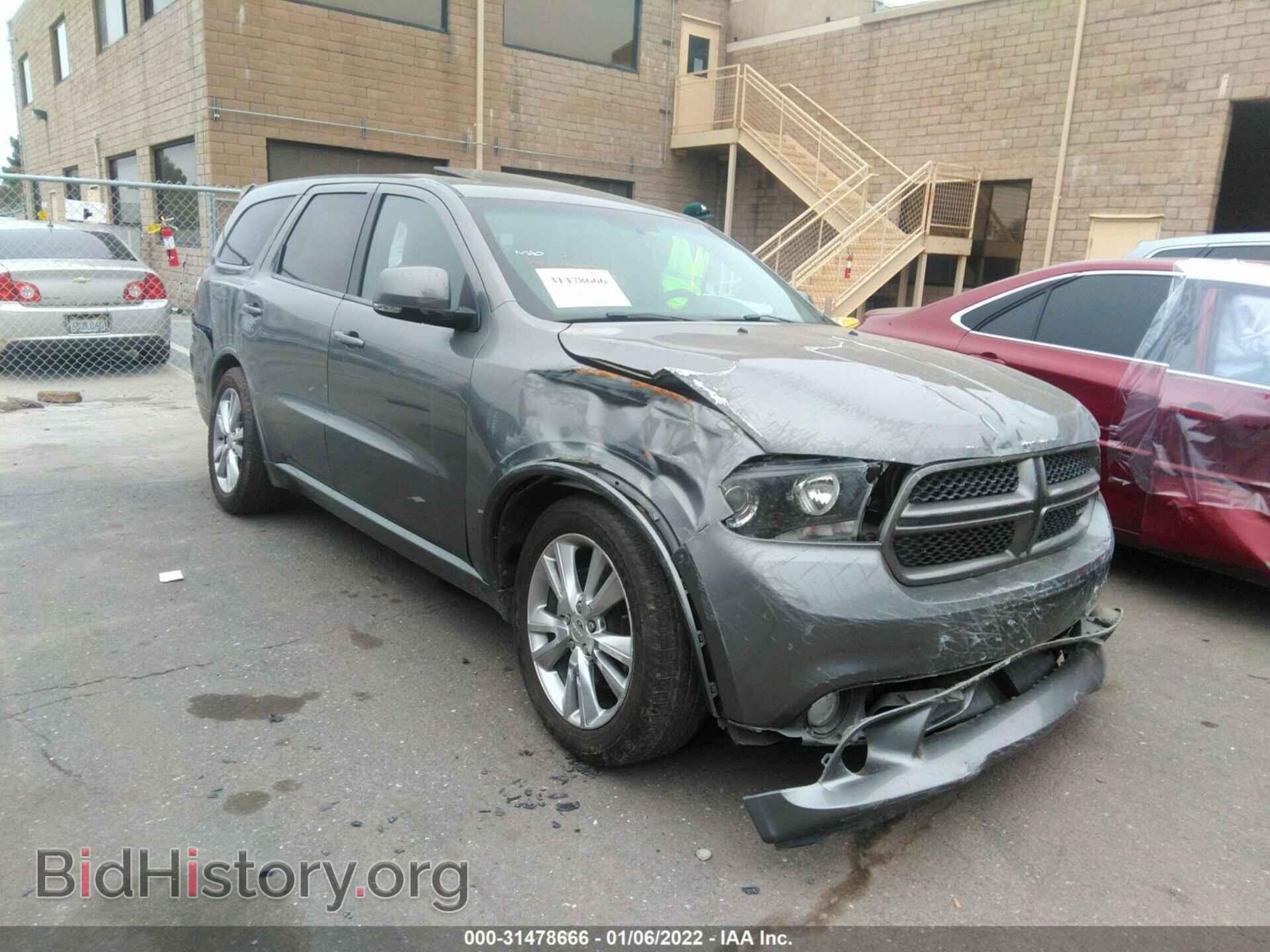 Photo 1C4SDHCT9CC130136 - DODGE DURANGO 2012