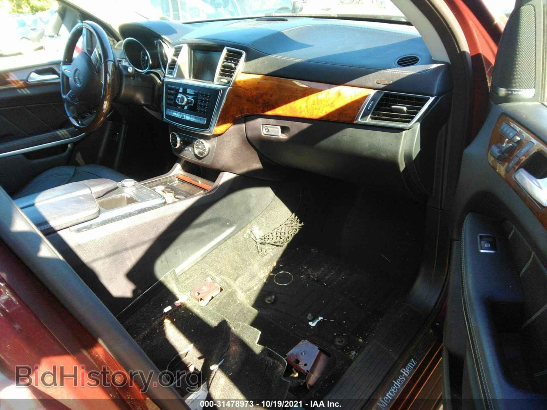 2014 MERCEDES-BENZ GL-CLASS - VIN: 4JGDF7CE4EA365763 - Фото 5