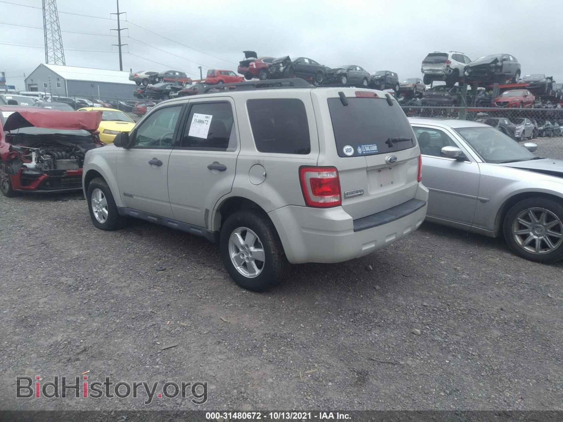 2008 FORD ESCAPE - VIN: 1FMCU03128KB78915 - Фото 3