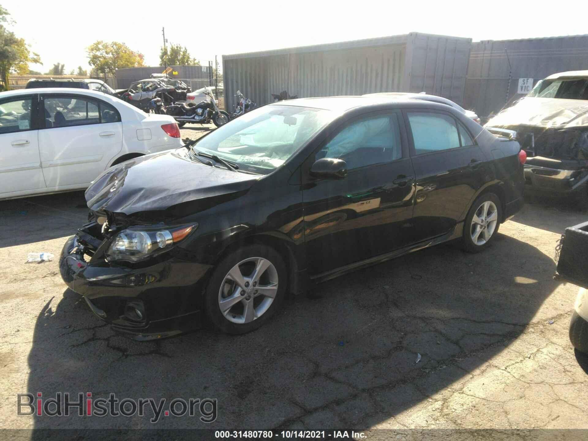 2012 TOYOTA COROLLA - VIN: 2T1BU4EEXCC809590 - Фото 2