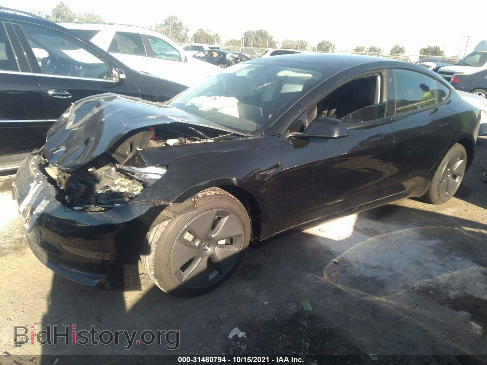 2021 TESLA MODEL 3 - VIN: 5YJ3E1EAXMF027090 - Photo 2