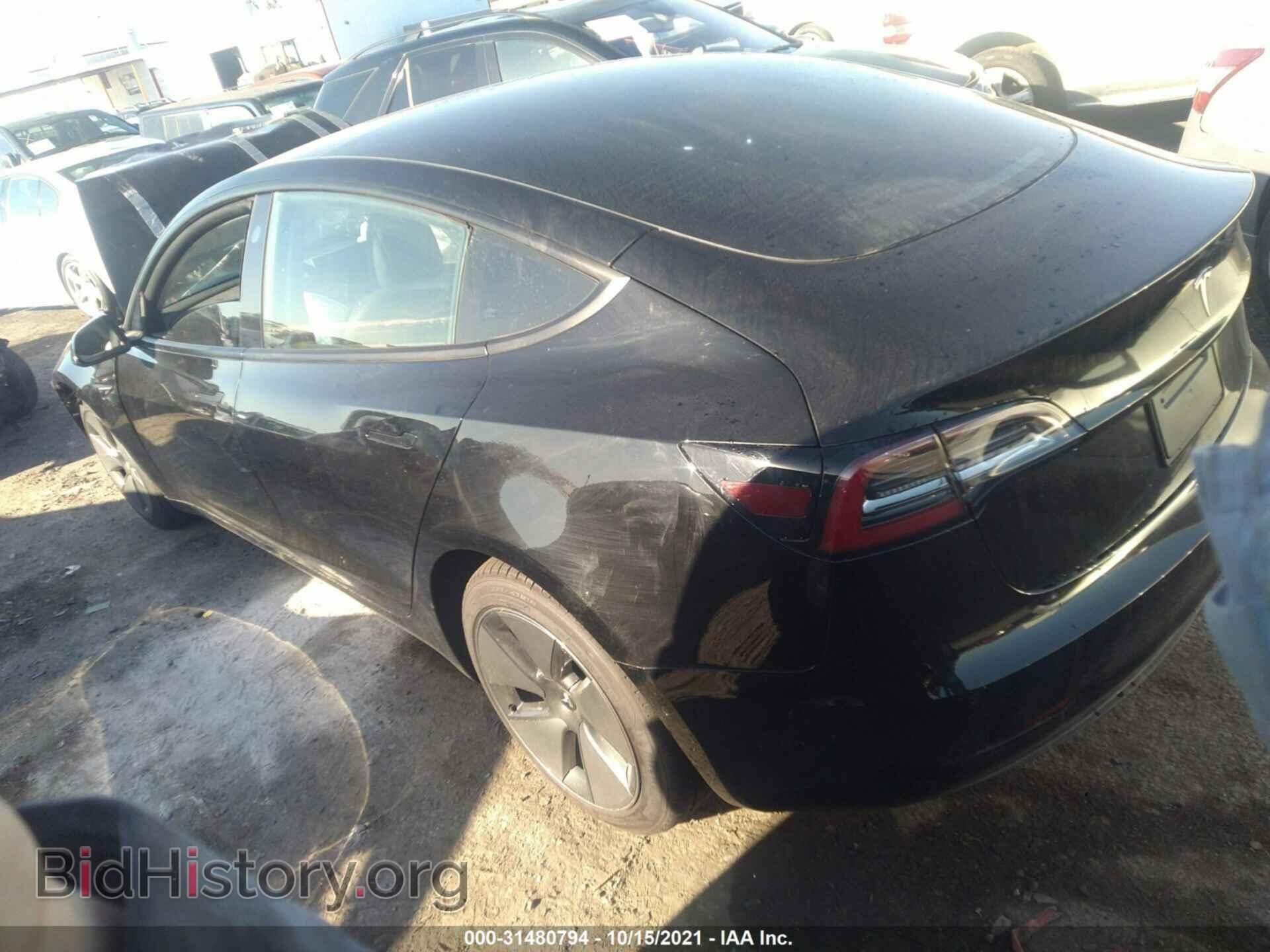 2021 TESLA MODEL 3 - VIN: 5YJ3E1EAXMF027090 - Photo 3