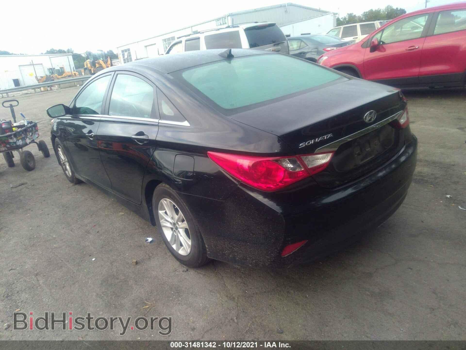 2014 HYUNDAI SONATA - VIN: 5NPEB4AC9EH852101 - Фото 3
