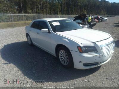 2012 Chrysler 300, white — VIN 2C3CCAAG0CH104627, IAAI