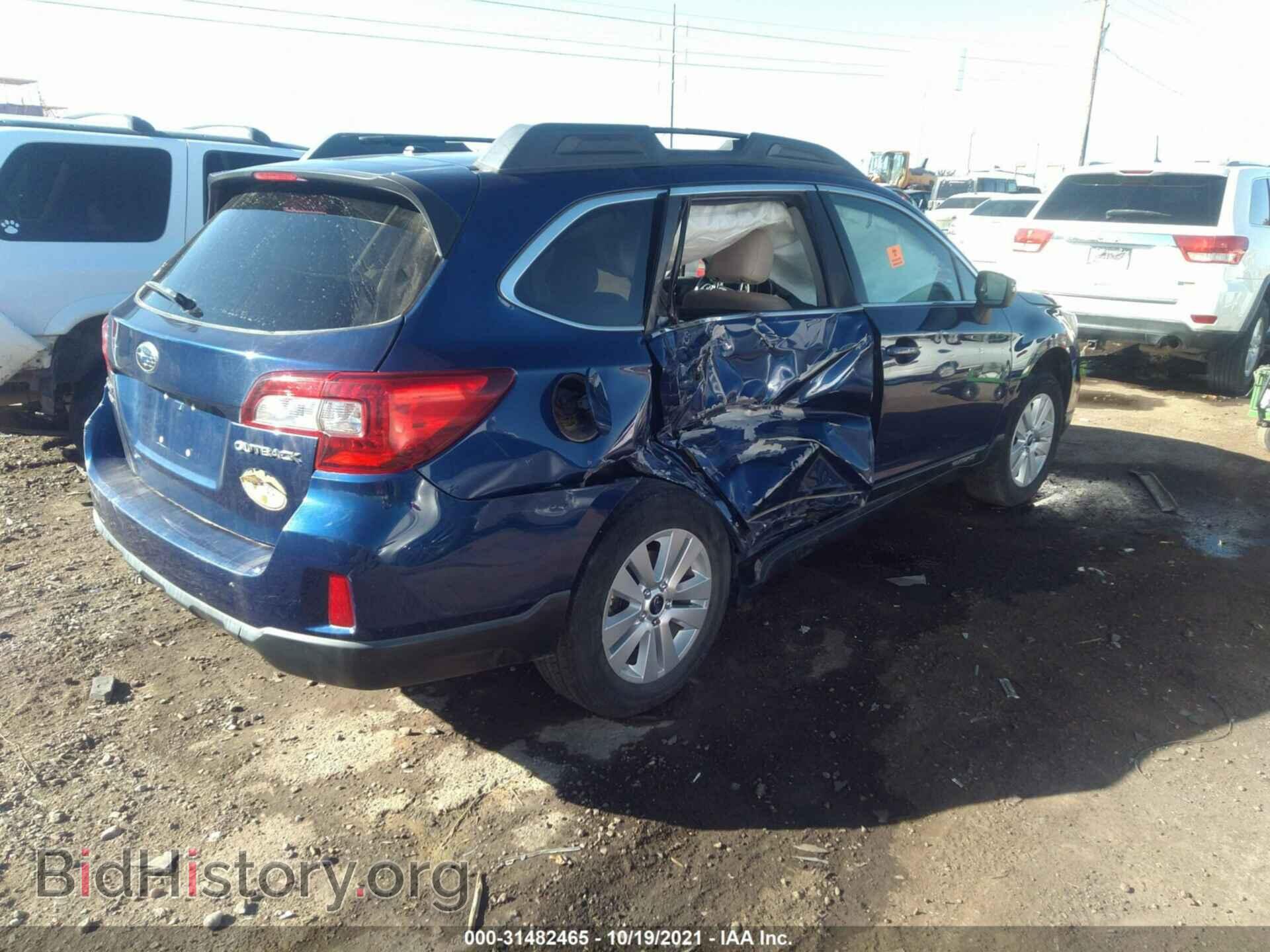 2015 SUBARU OUTBACK - VIN: 4S4BSBCC8F3319301 - Фото 4