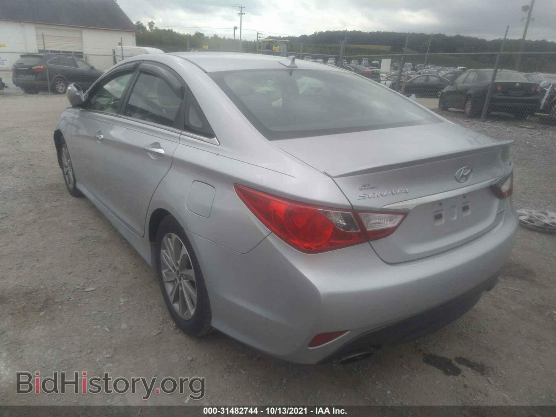 2014 HYUNDAI SONATA - VIN: 5NPEC4AB0EH932777 - Фото 3