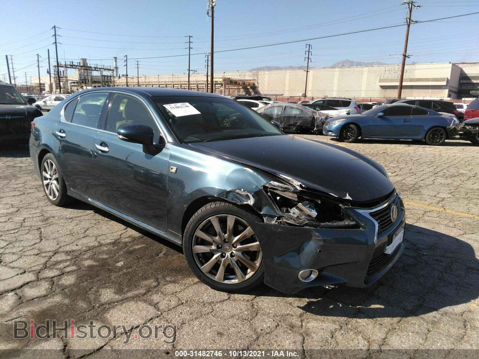 Фотография JTHBE1BL4E5030795 - LEXUS GS 350 2014