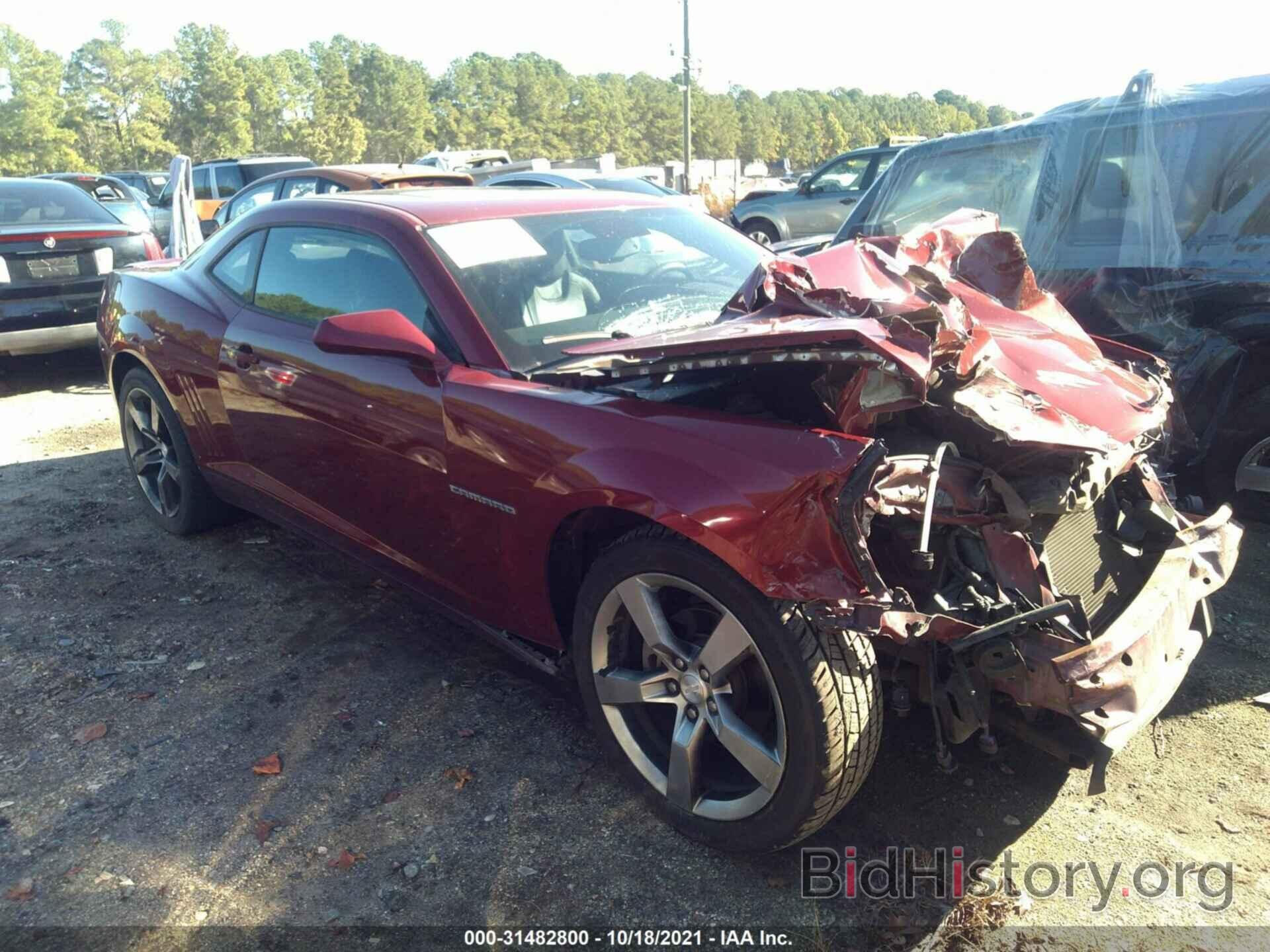 Photo 2G1FC1ED8B9101839 - CHEVROLET CAMARO 2011