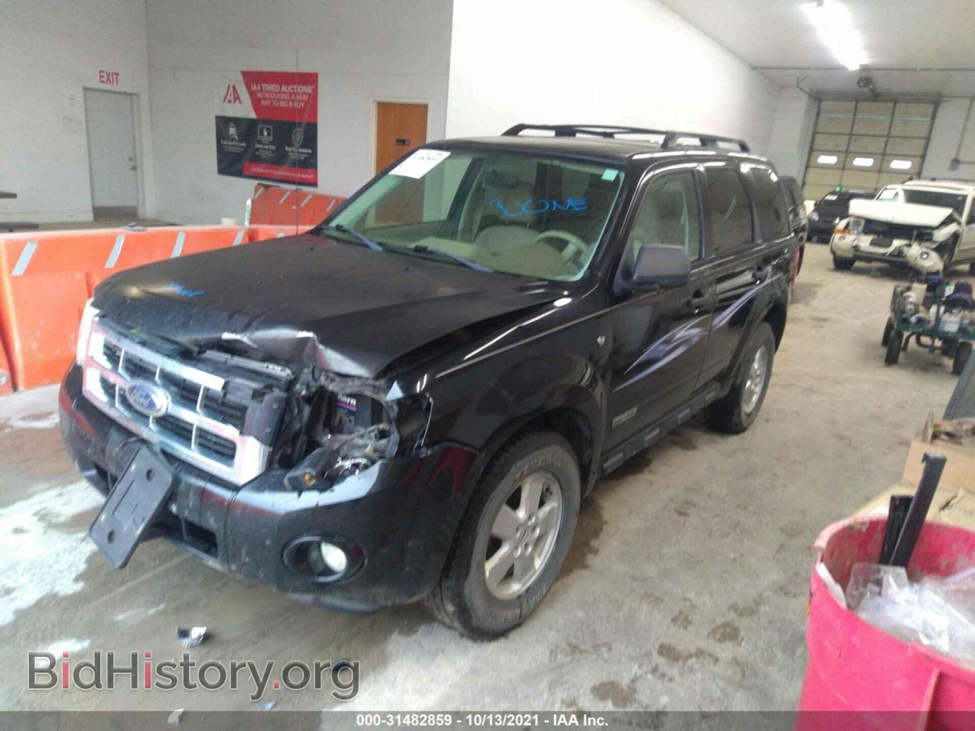 2008 FORD ESCAPE - VIN: 1FMCU93148KD99288 - Фото 2