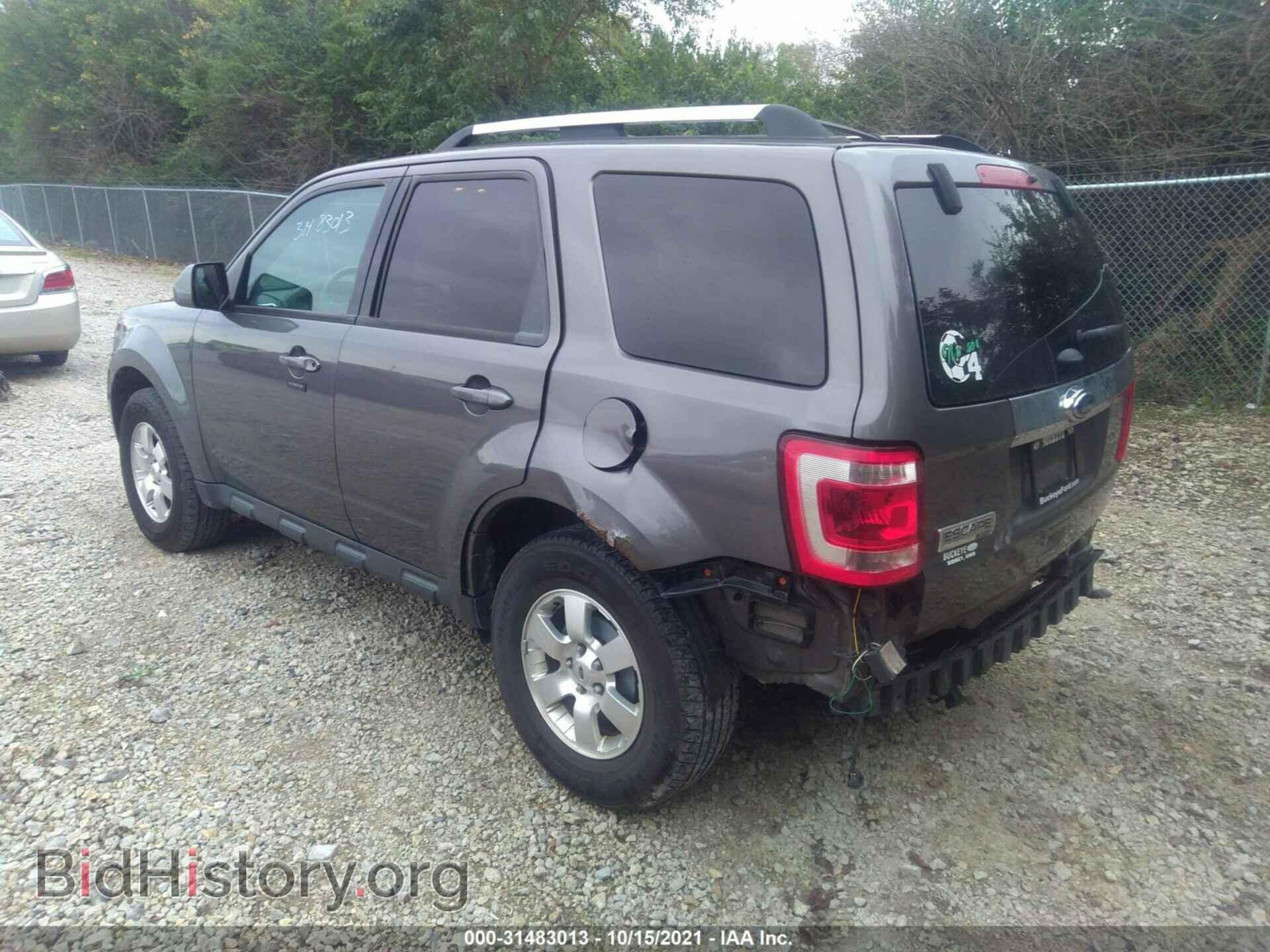 2012 FORD ESCAPE - VIN: 1FMCU0E70CKC62421 - Фото 3