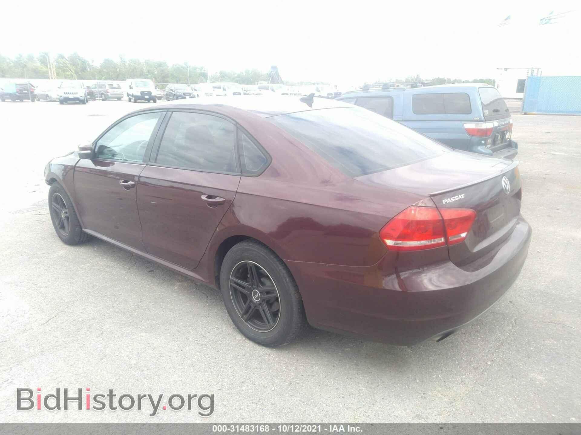 2014 VOLKSWAGEN PASSAT - VIN: 1VWAT7A32EC076223 - Фото 3