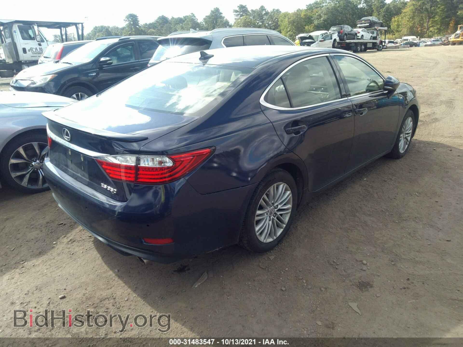 2013 LEXUS ES 350 - VIN: JTHBK1GG1D2058798 - Фото 4