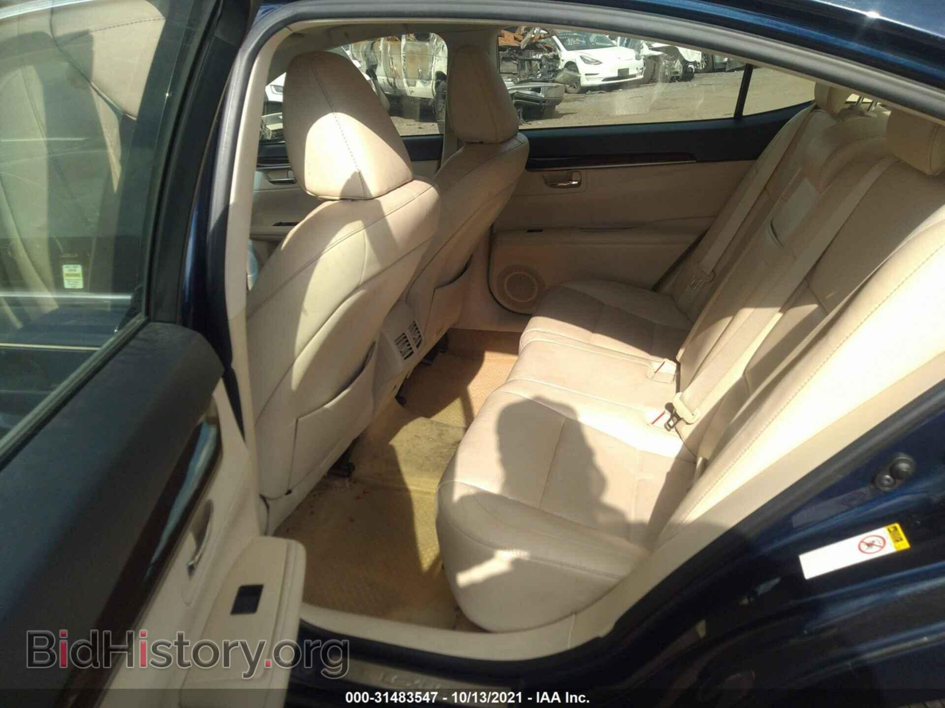2013 LEXUS ES 350 - VIN: JTHBK1GG1D2058798 - Фото 8