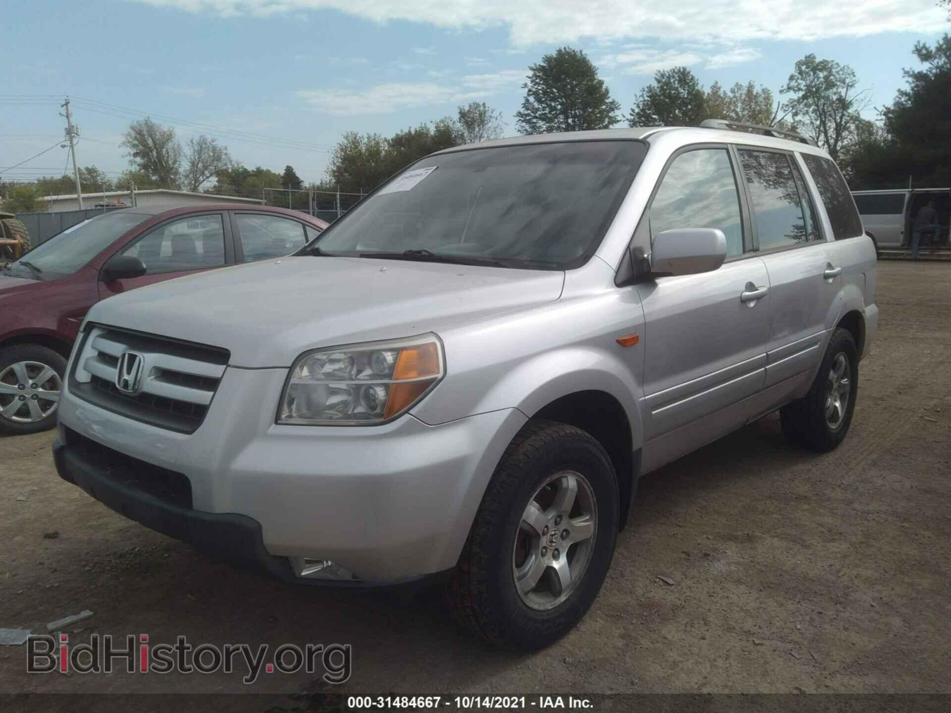 2006 HONDA PILOT - VIN: 2HKYF18576H553926 - Фото 2