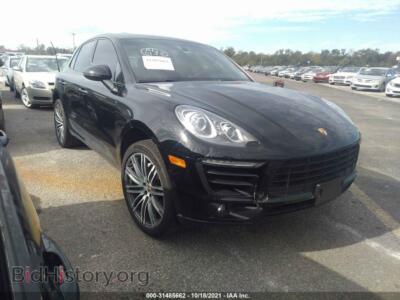 2016 Porsche MACAN S, черный — VIN WP1AB2A50GLB45504, IAAI