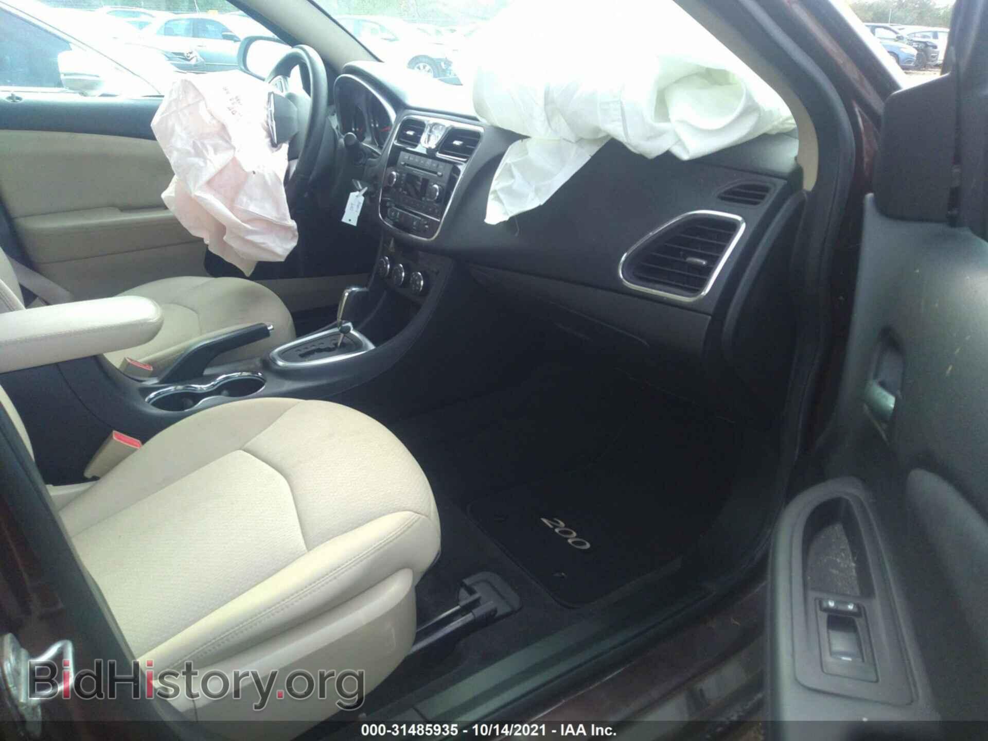 2012 CHRYSLER 200 - VIN: 1C3CCBBG1CN221659 - Фото 5