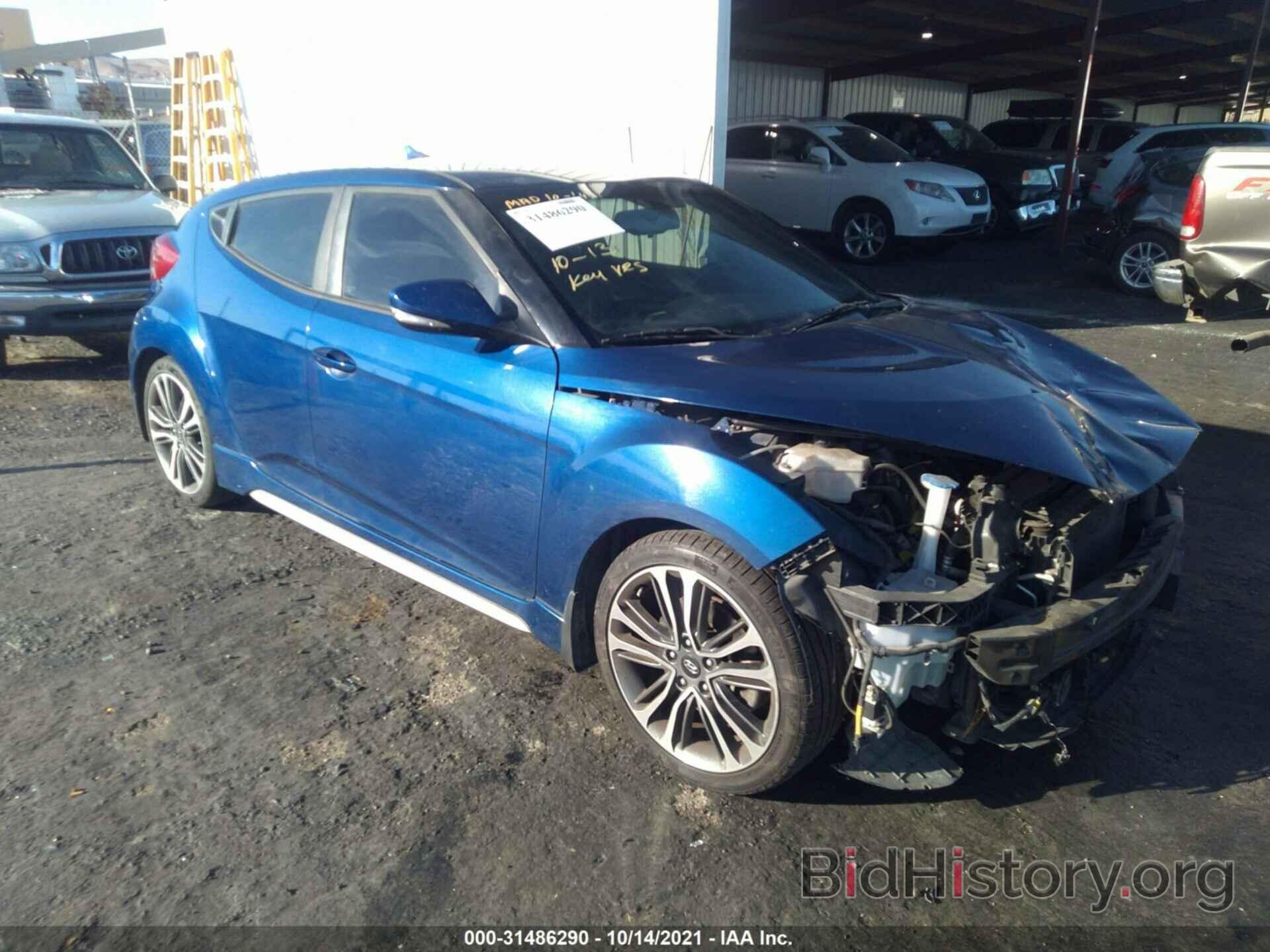 Photo KMHTC6AE7GU289068 - HYUNDAI VELOSTER 2016