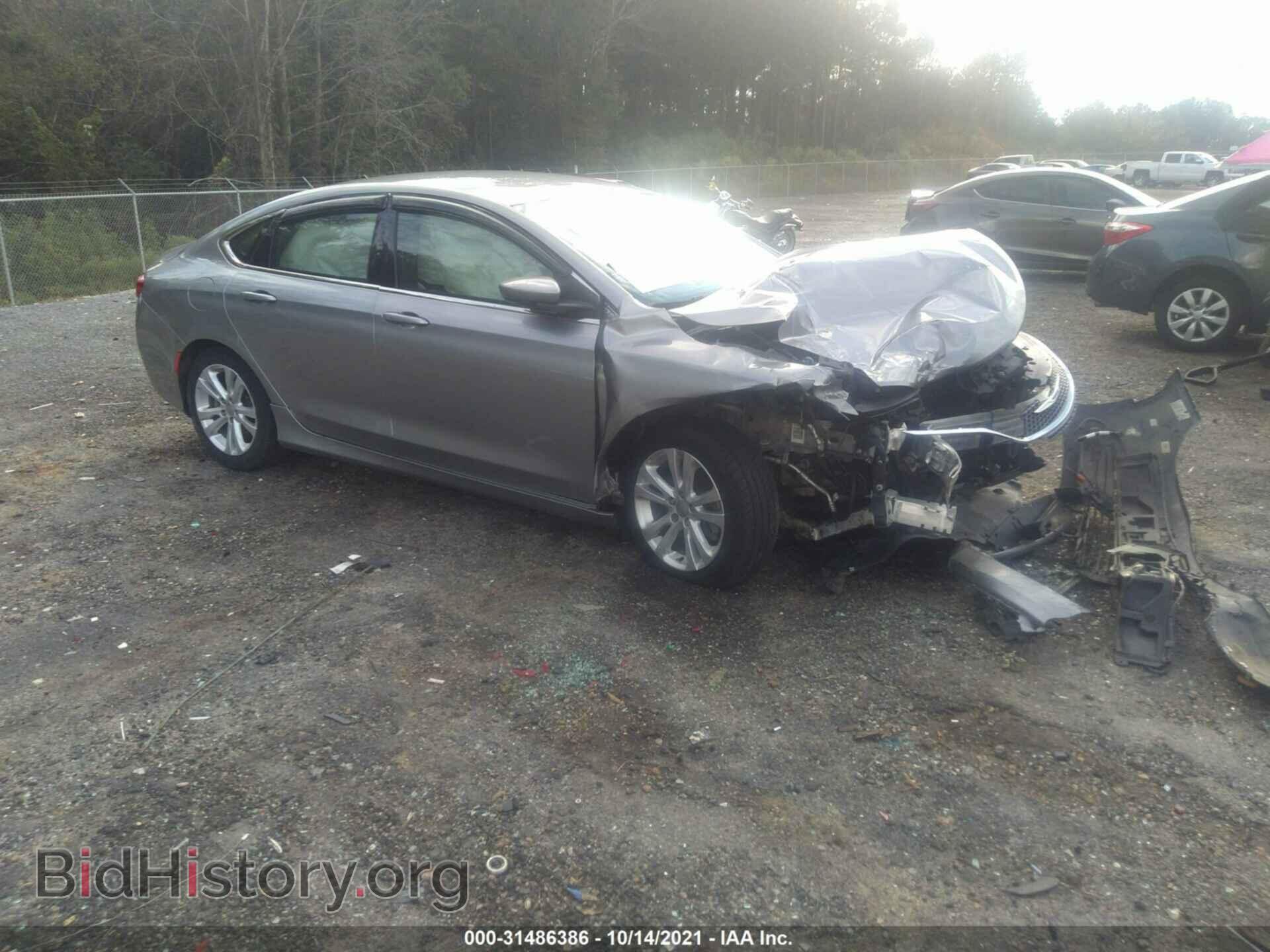 Фотография 1C3CCCAB2FN720342 - CHRYSLER 200 2015