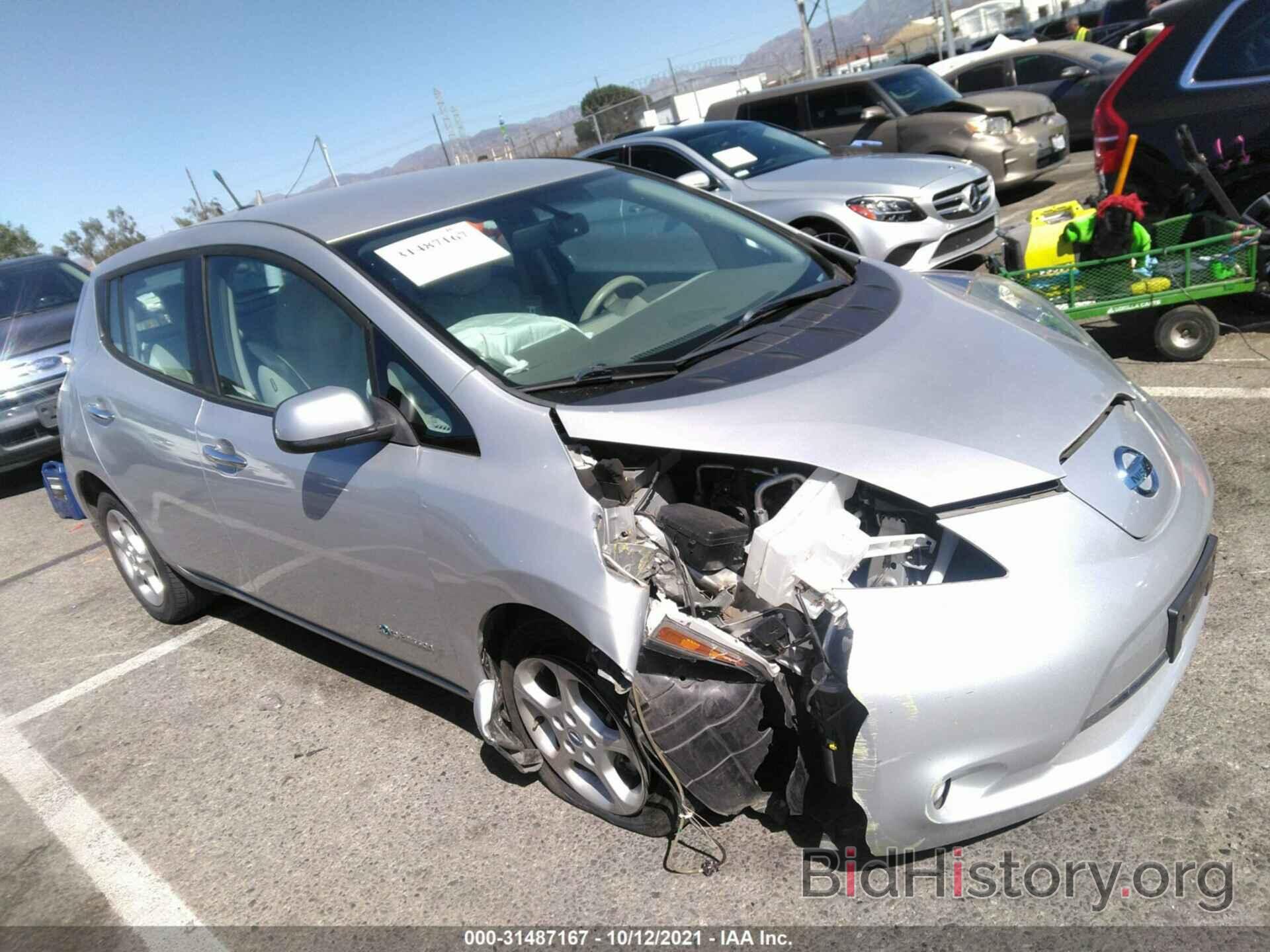 Photo 1N4AZ0CPXDC408535 - NISSAN LEAF 2013