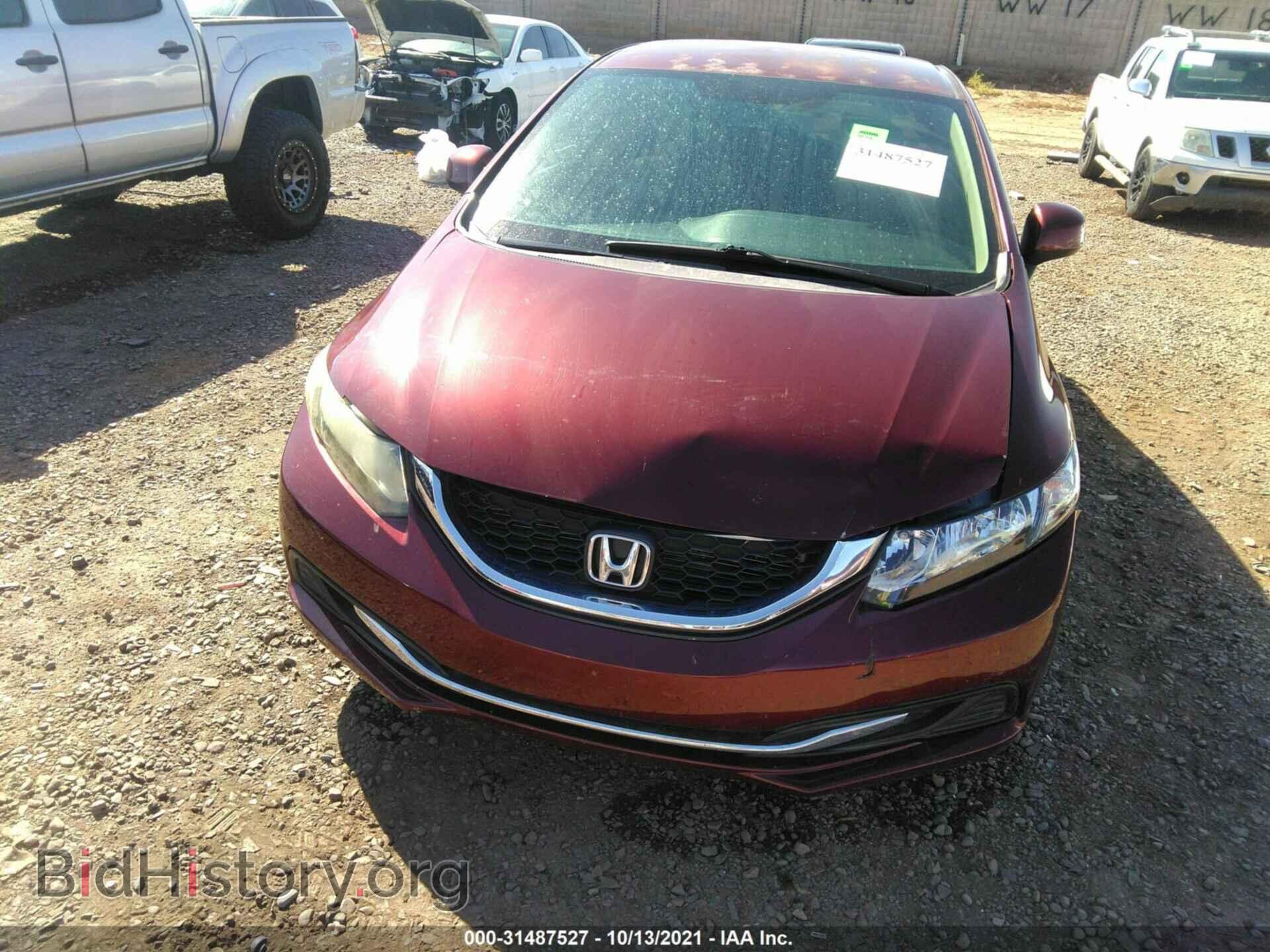 2013 HONDA CIVIC SDN - VIN: 2HGFB2F56DH599721 - Фото 6