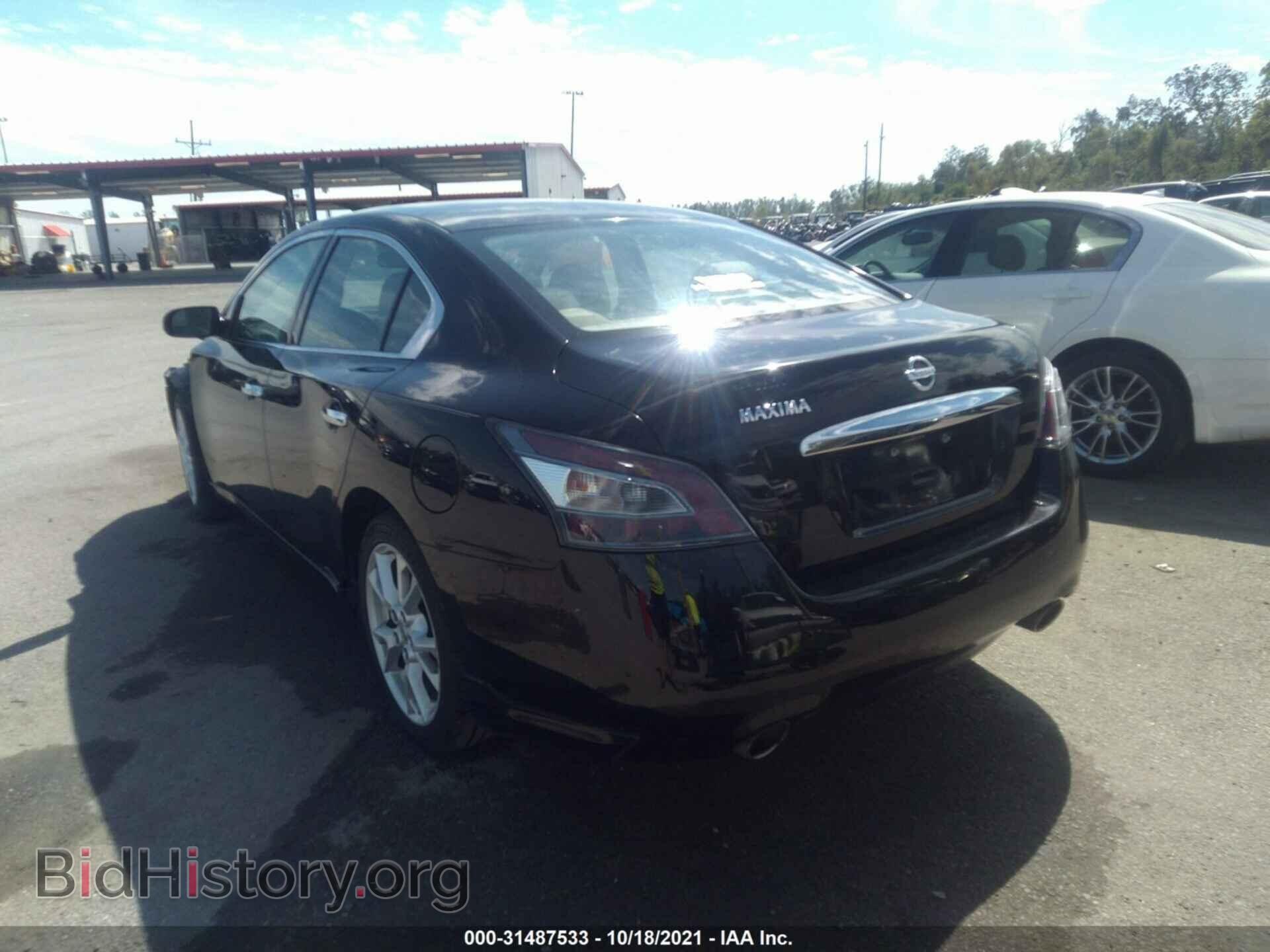 2013 NISSAN MAXIMA - VIN: 1N4AA5AP8DC814708 - Фото 3