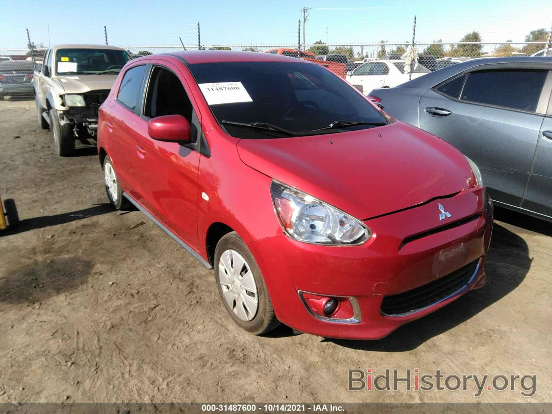 Photo ML32A3HJ8FH038352 - MITSUBISHI MIRAGE 2015