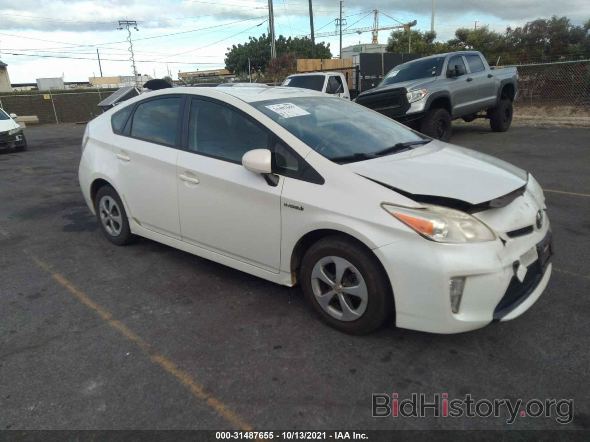 Photo JTDKN3DU4D1650068 - TOYOTA PRIUS 2013