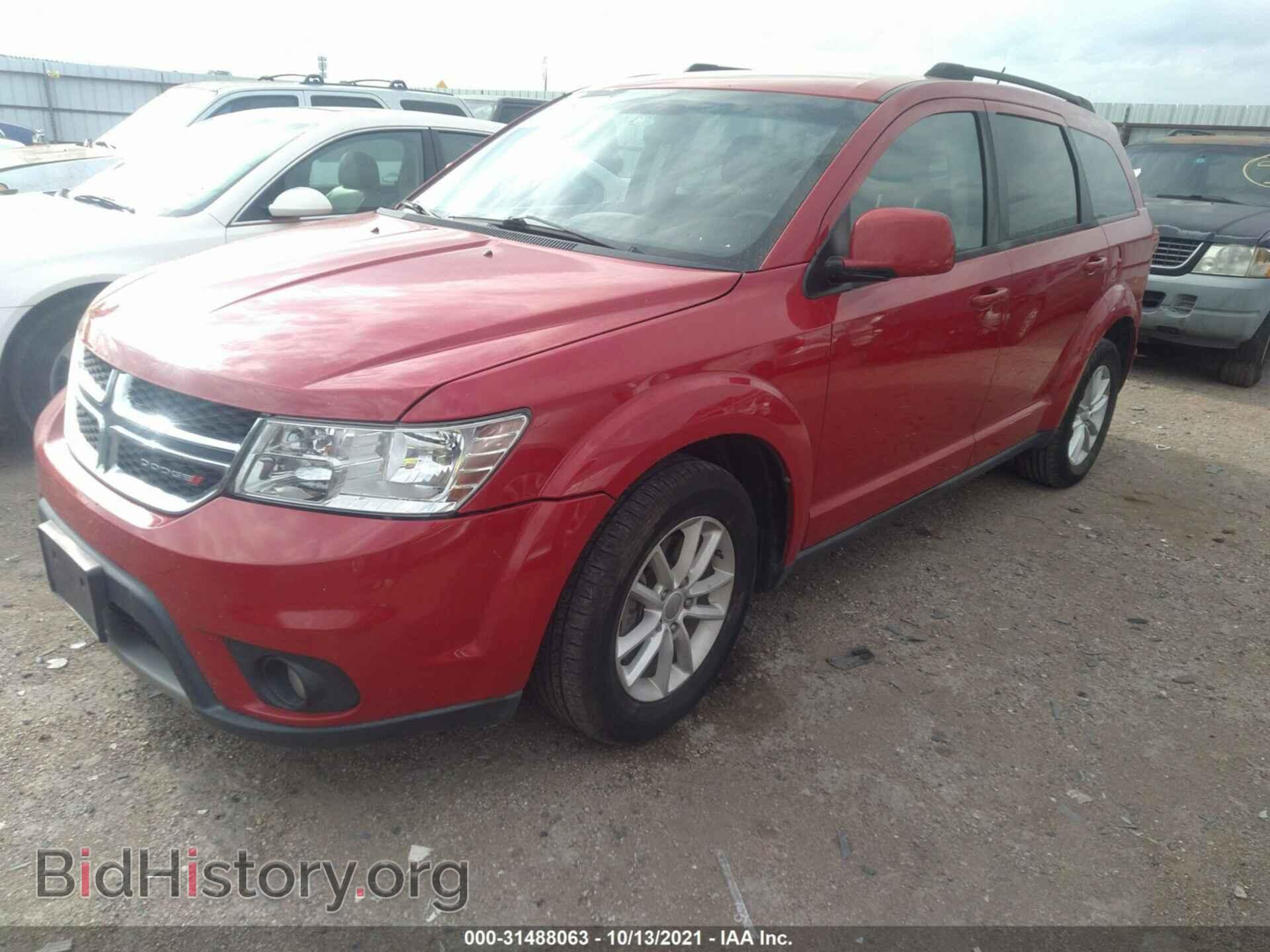 2013 DODGE JOURNEY - VIN: 3C4PDCBB9DT729464 - Фото 2