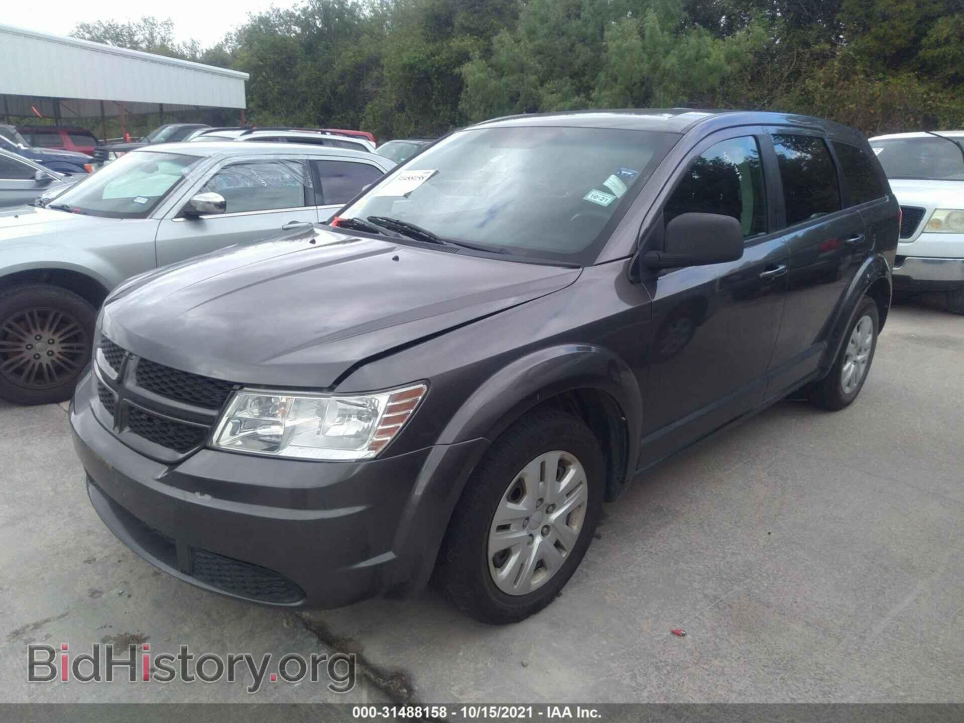 2015 DODGE JOURNEY - VIN: 3C4PDCAB2FT617254 - Фото 2