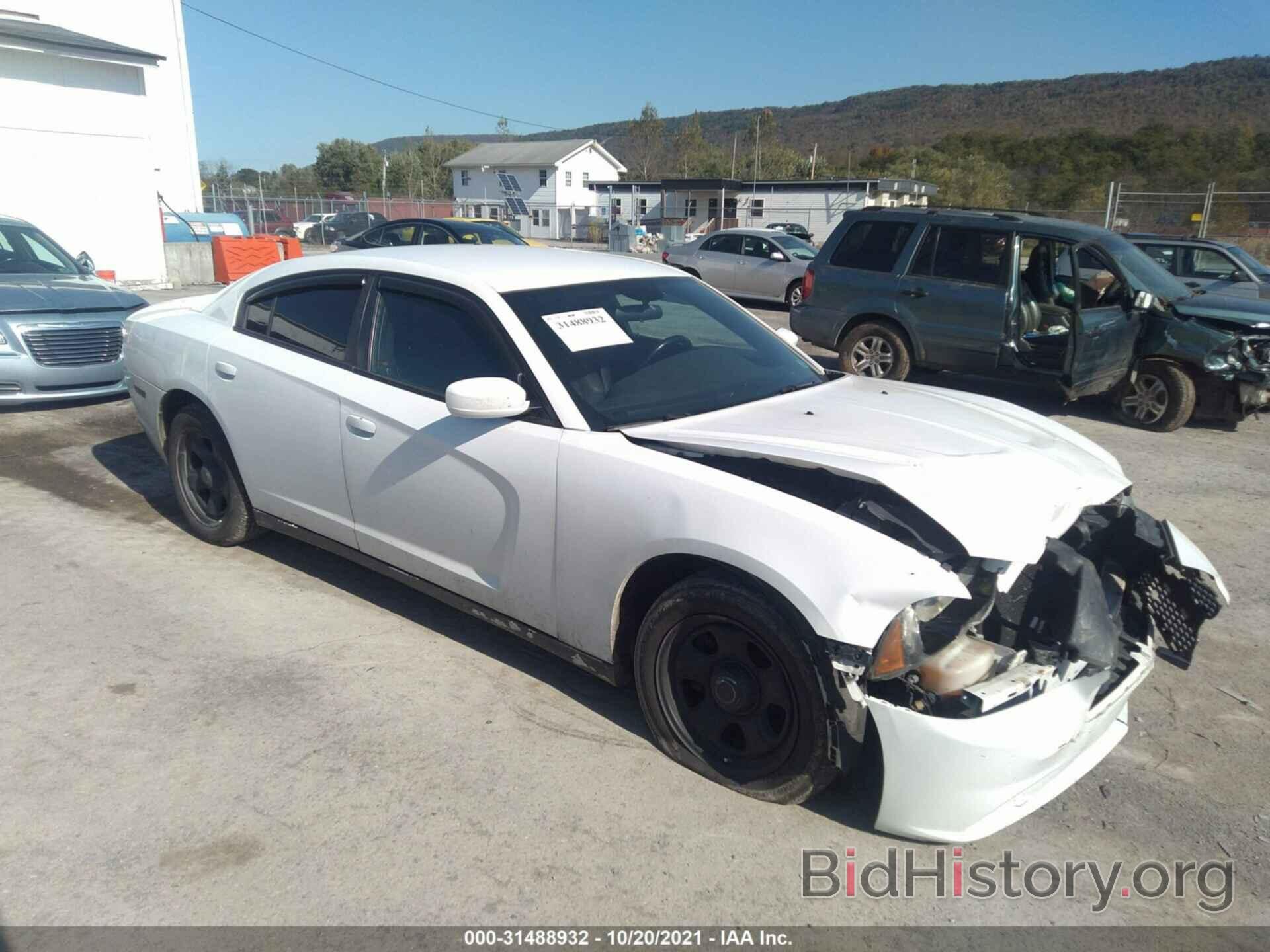 Photo 2C3CDXAT5CH160009 - DODGE CHARGER 2012