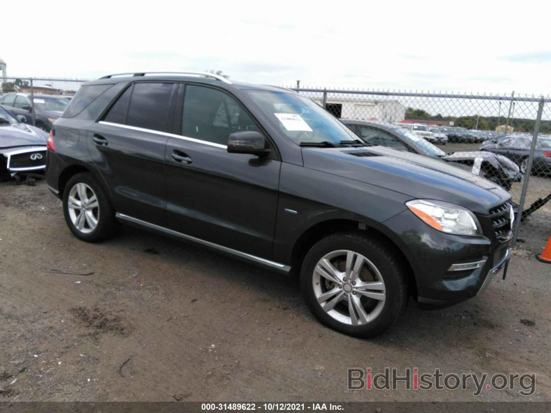 Photo 4JGDA5HB1CA014808 - MERCEDES-BENZ M-CLASS 2012