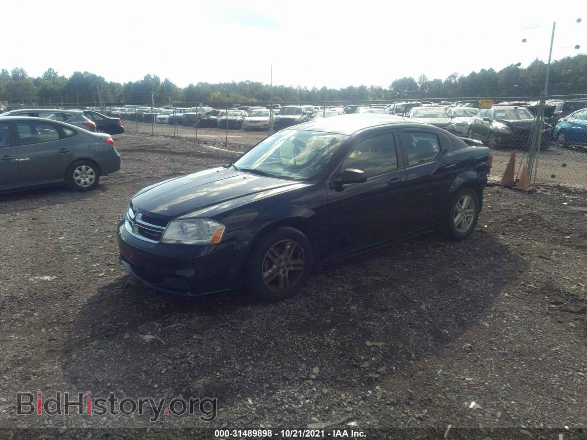2014 DODGE AVENGER - VIN: 1C3CDZAGXEN218351 - Фото 2