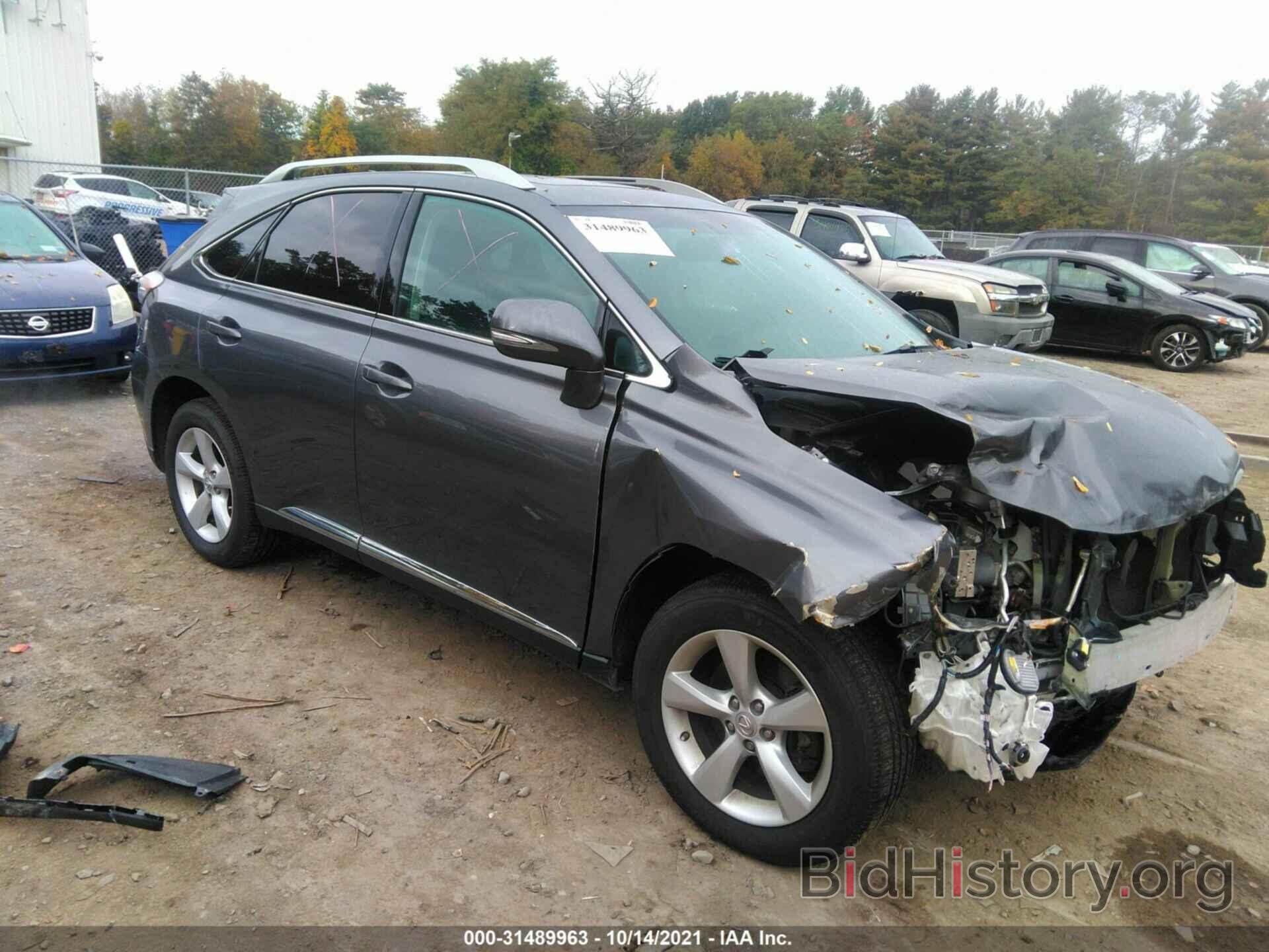 Фотография 2T2BK1BA6FC257866 - LEXUS RX 350 2015