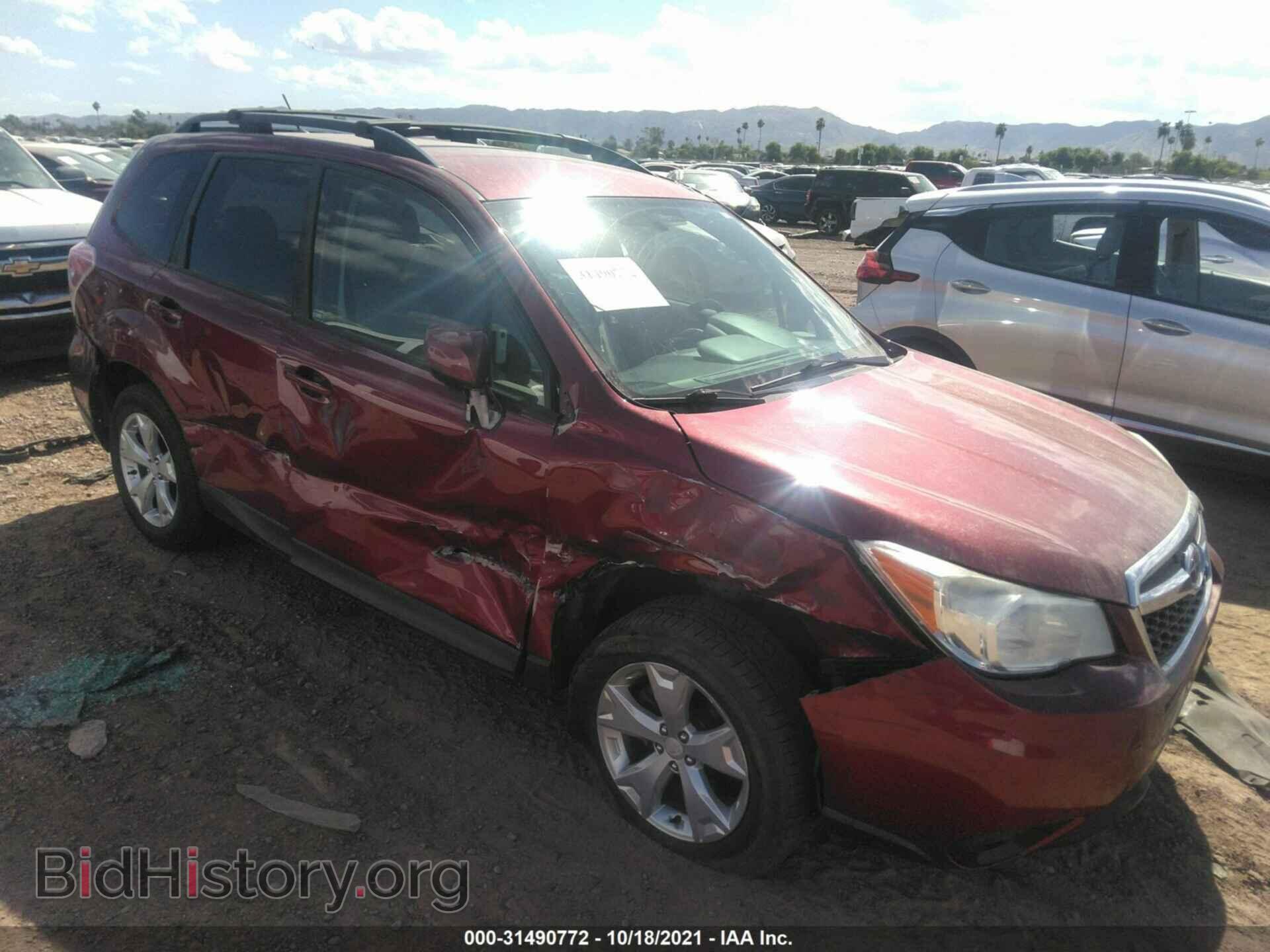 2014 SUBARU FORESTER - VIN: JF2SJACC5EG498861 - Фото 3